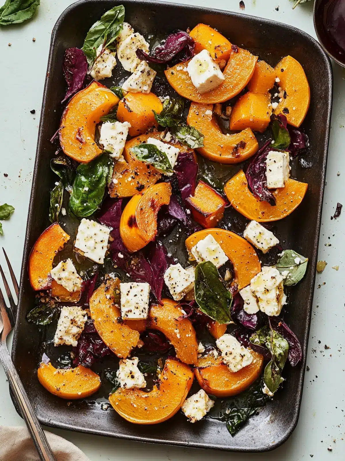 Savor the Season: Quick and Flavorful Sheet-Pan Squash Salad 3 Savor the Season: Sheet-Pan Roasted Squash and Feta Salad