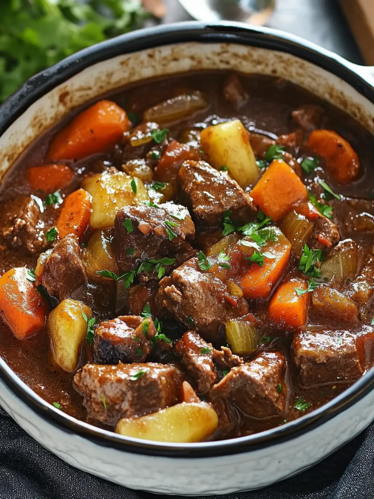 Savory Slow Cooker Beef Stew With Fruit Chutney Magic 3 Slow Cooker Beef Stew With Fruit Chutney