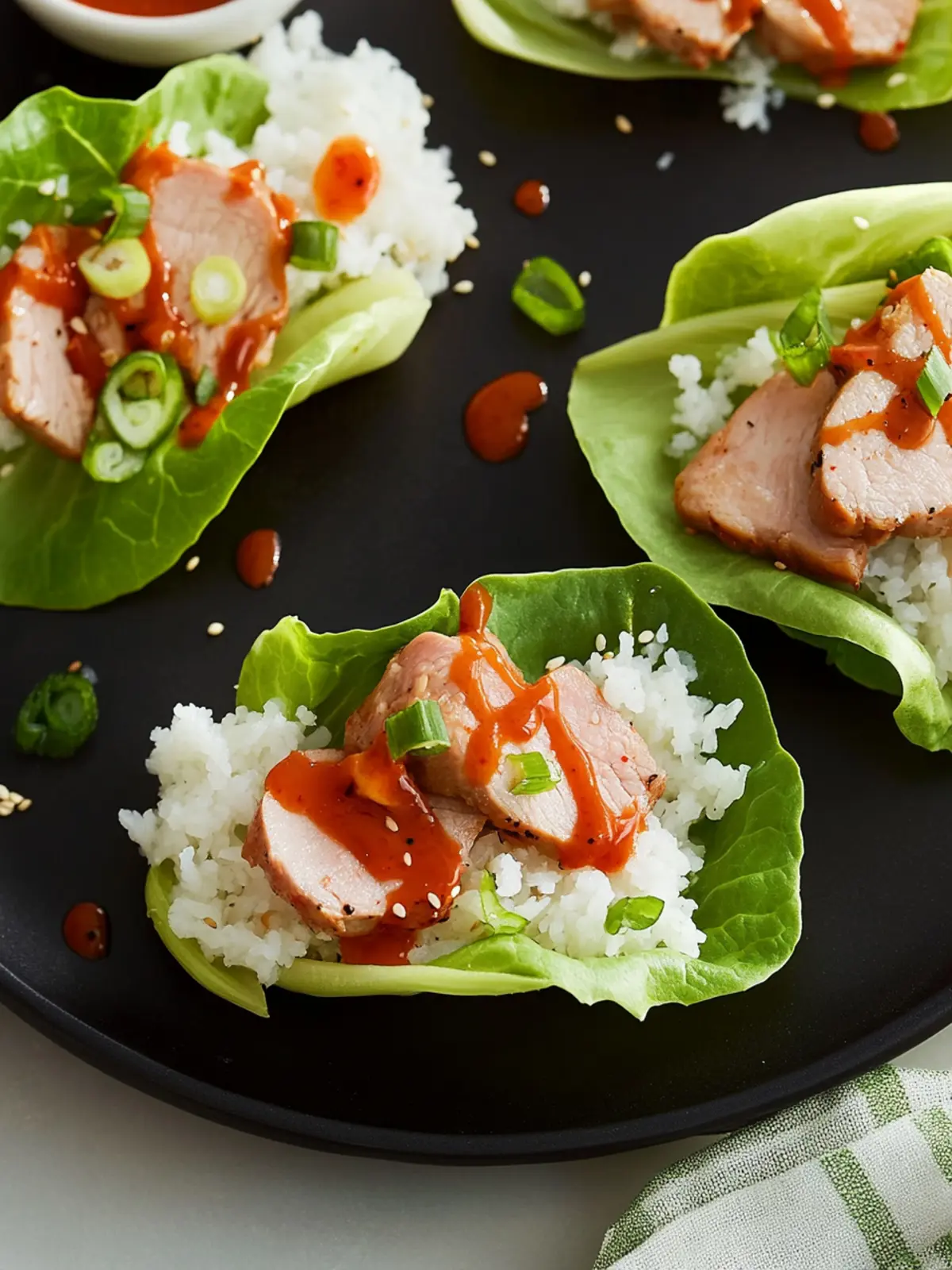 Air Fryer Korean Pork Tenderloin Lettuce Wraps for Busy Nights 4 Air Fryer Korean-Inspired Pork Tenderloin Lettuce Wraps