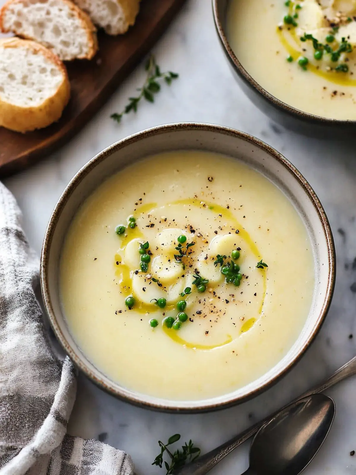 Creamy Potato Leek Soup: Your Cozy Comfort Food Fix 3 Potato Leek Soup