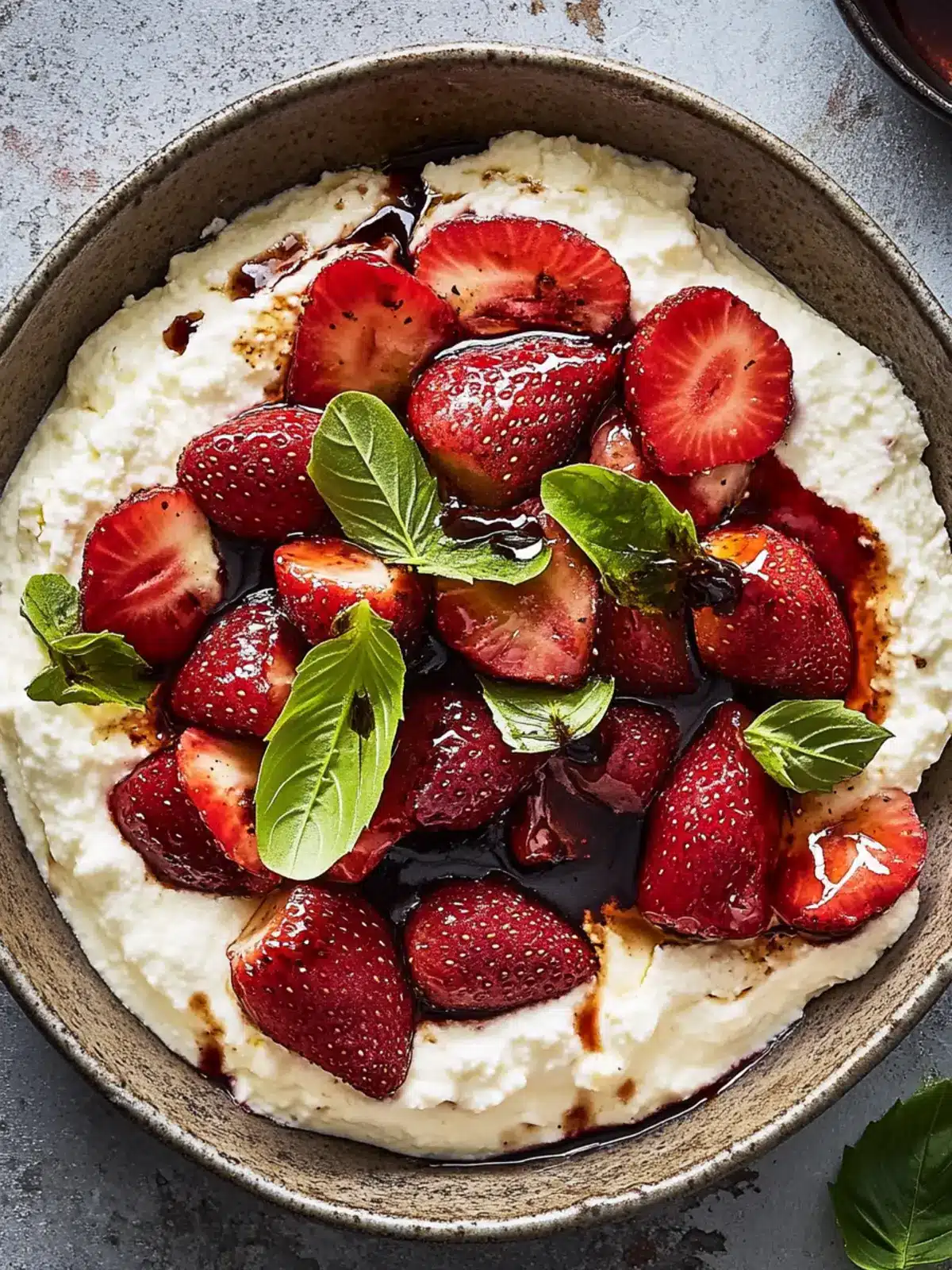 Whipped Feta with Balsamic Roasted Strawberries Bliss 2 Whipped Feta With Balsamic Roasted Strawberries