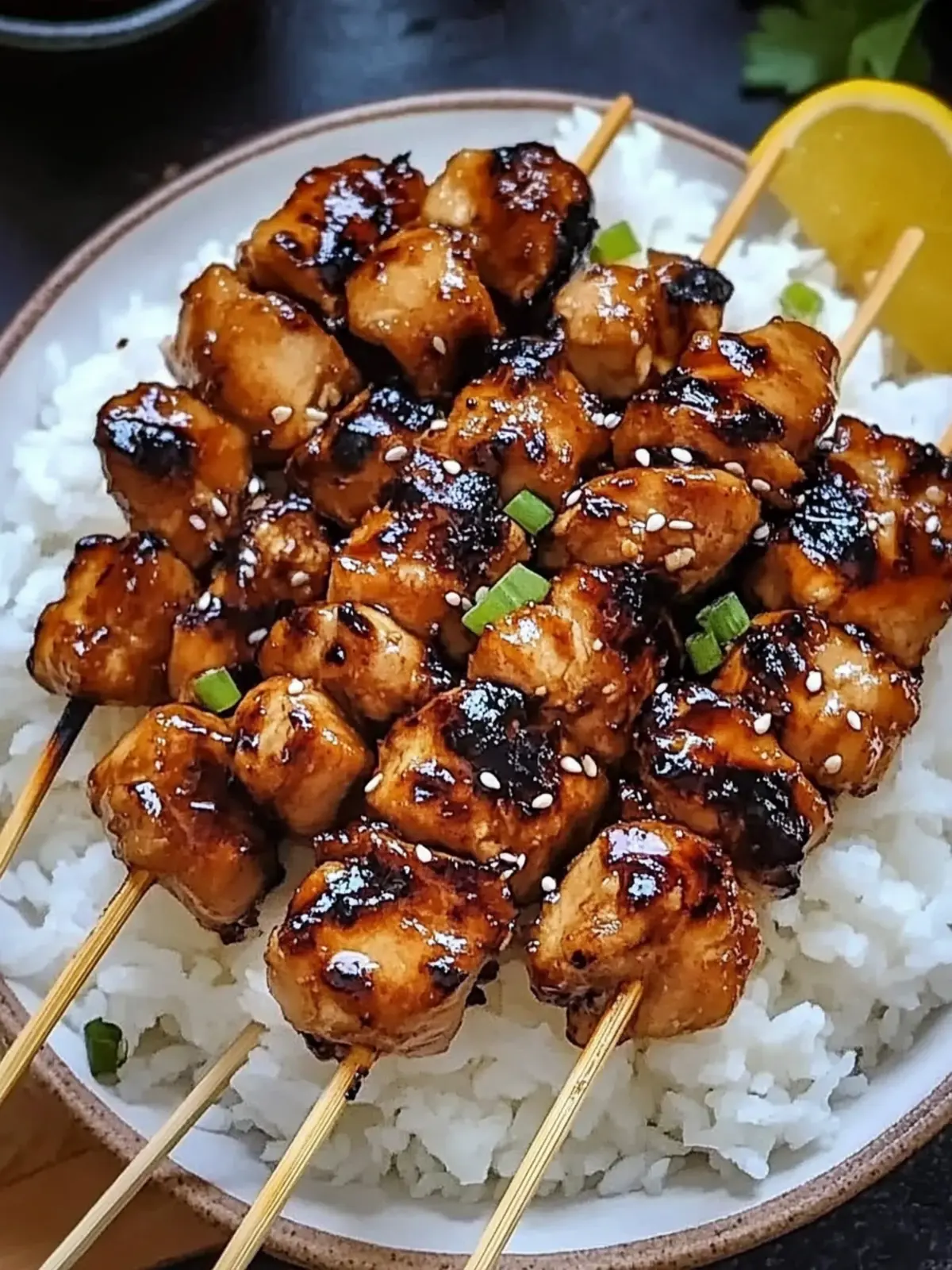 Savory Japanese Chicken Yakitori: Quick Grilled Goodness 4 Japanese Chicken Yakitori