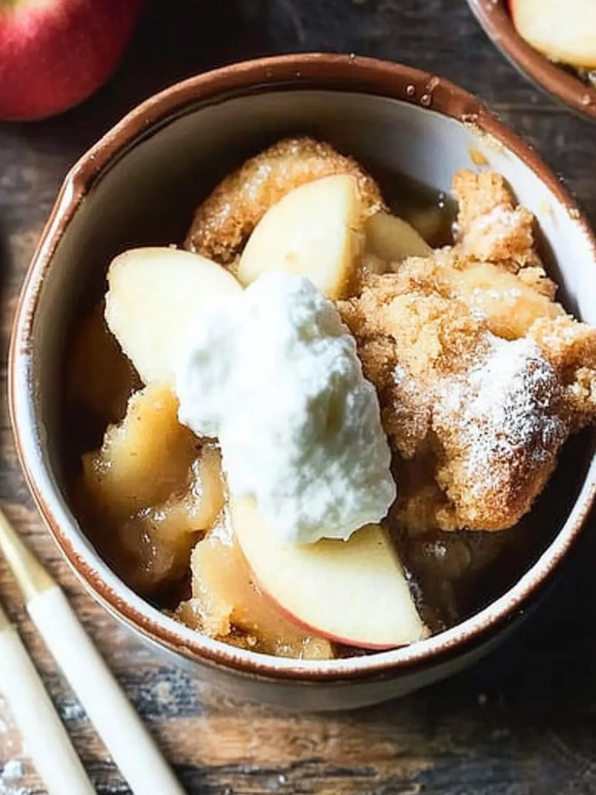 Delight in Apple Cider Doughnut Cobbler: Fall's Sweet Treasure 2 Apple Cider Doughnut Cobbler
