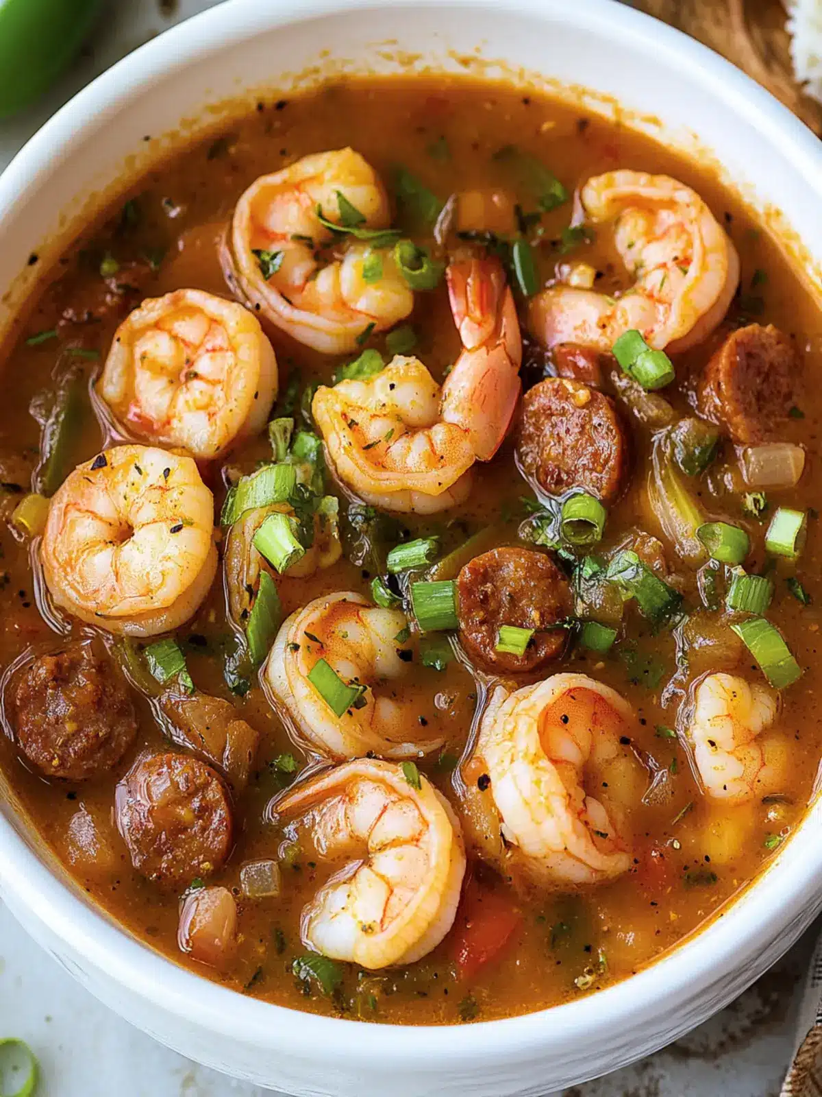 Savory Shrimp & Sausage Gumbo for Cozy Nights In 3 Shrimp & Sausage Gumbo