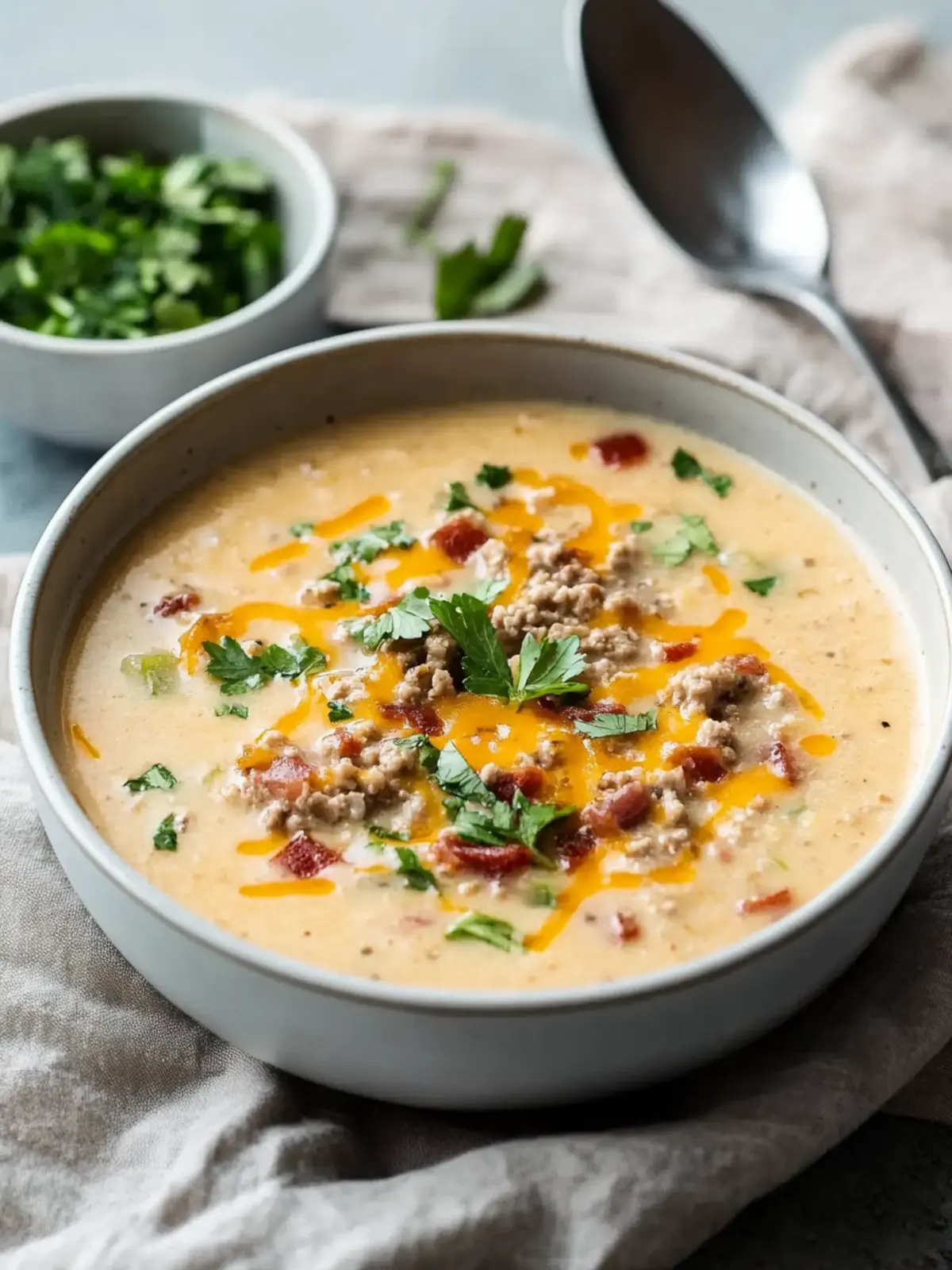 Ultimate Cheeseburger Soup for Cozy Nights In 2 Cheeseburger Soup