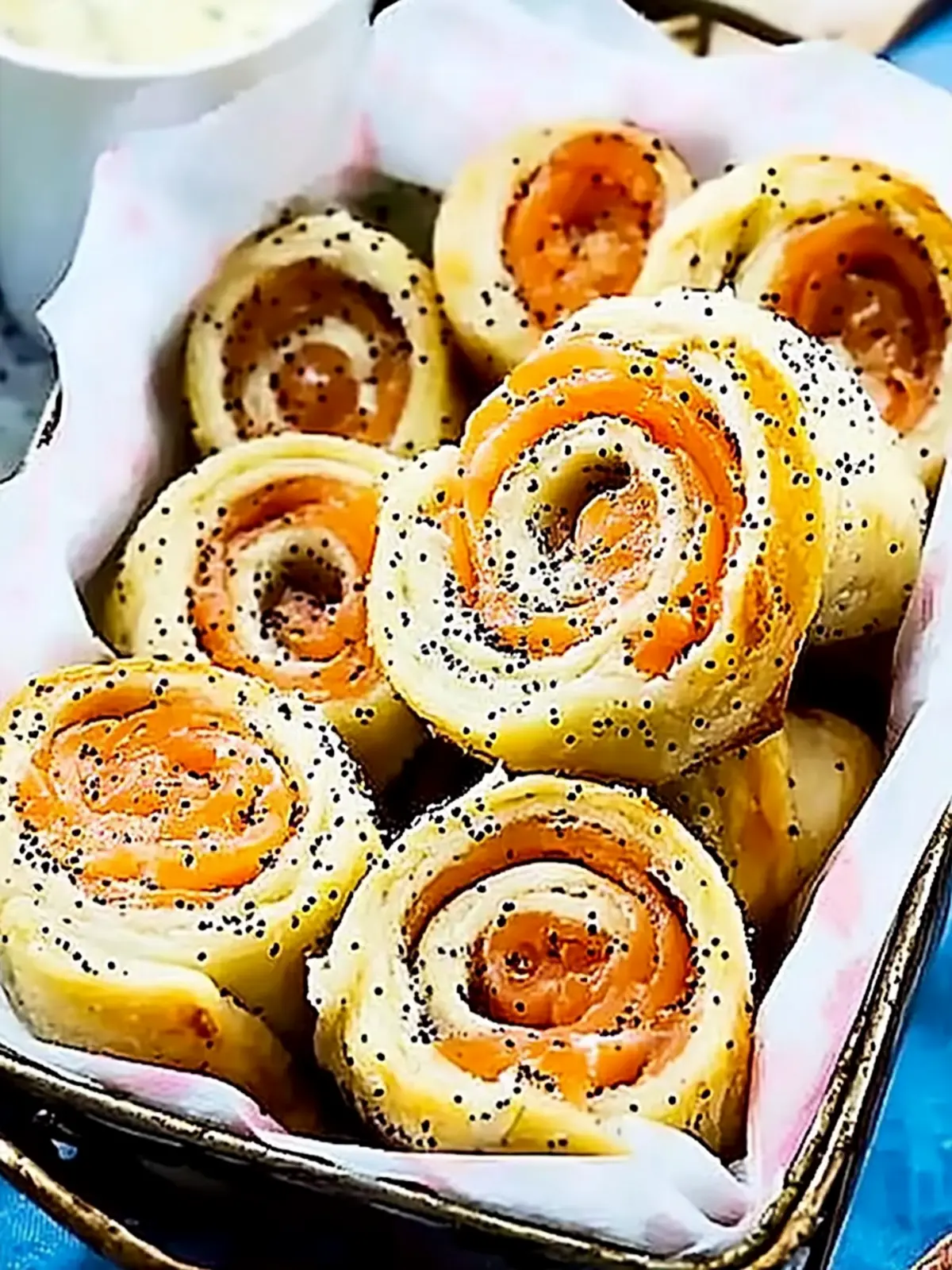Smoked Salmon & Poppy Seed Palmiers: A Savory Picnic Delight 4 Smoked salmon & poppy seed palmiers