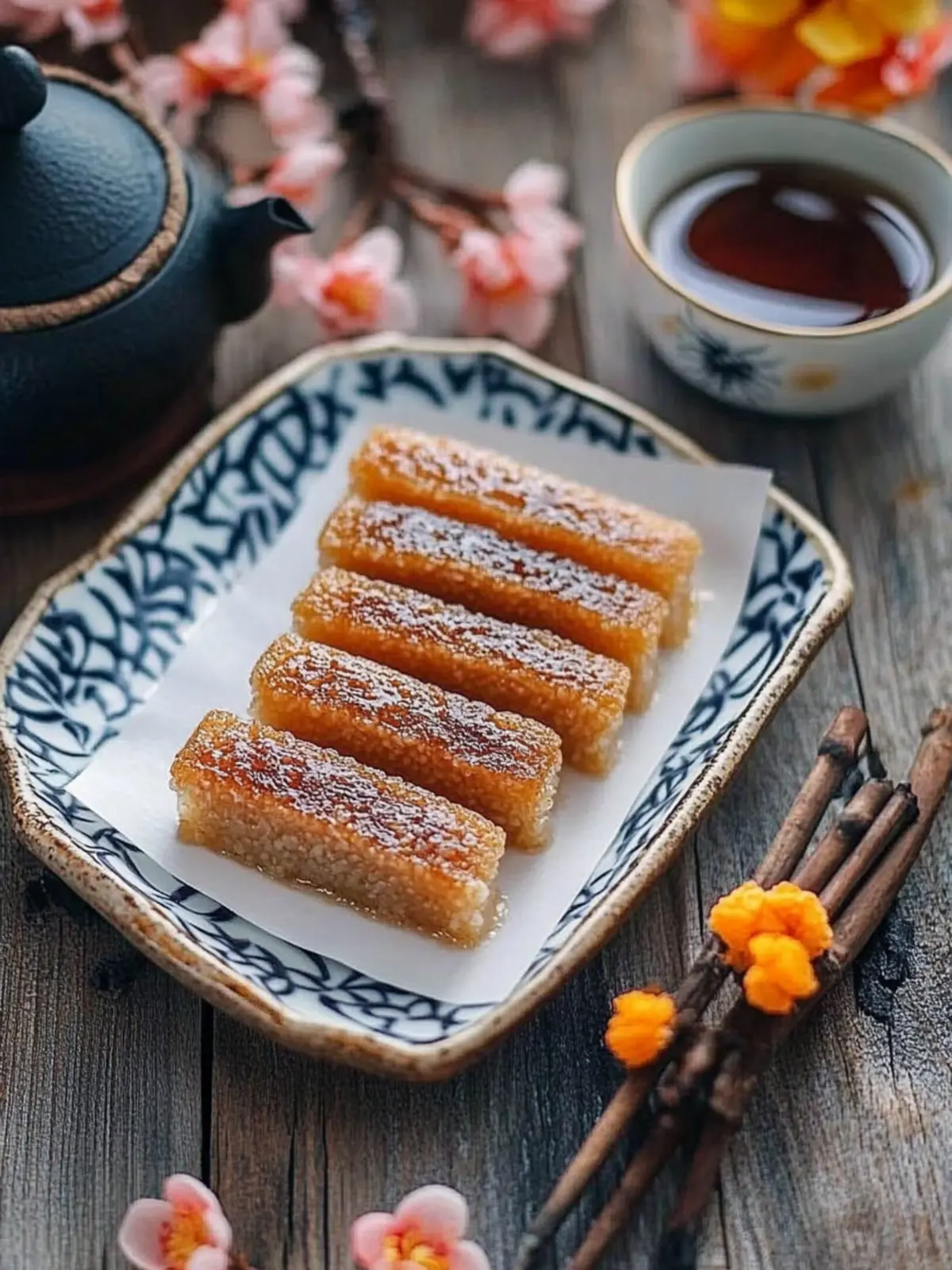 Delicious Nian Gao: Celebrate with Exotic Flavors! 4 Nian Gao (Chinese New Year Sweet Rice Cake)