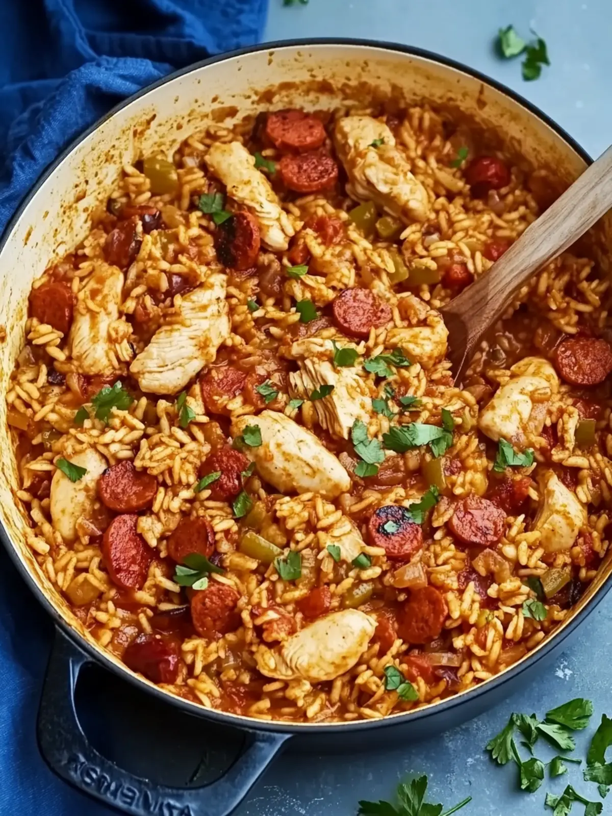 Spicy Chicken & Chorizo Jambalaya: A Hearty One-Pot Wonder 4 Spicy Chicken & Chorizo Jambalaya