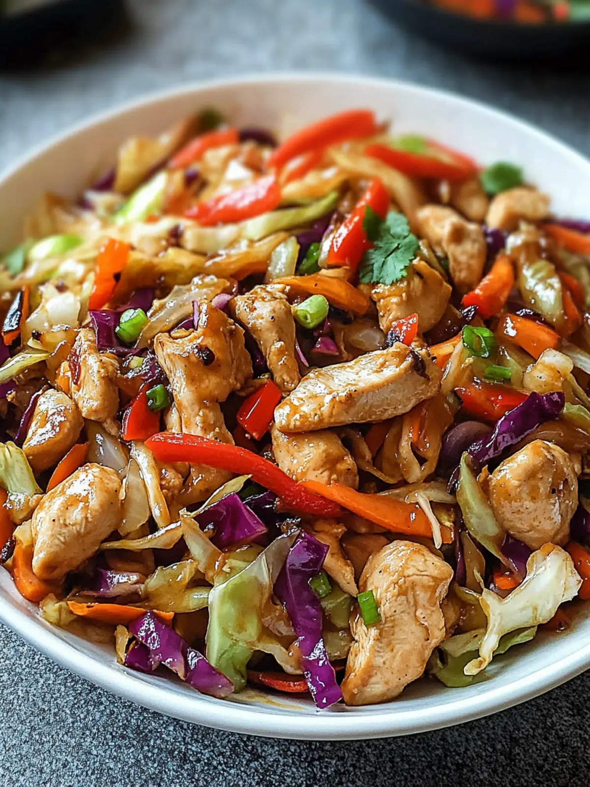 Savory Chicken Cabbage Stir Fry: Quick & Healthy Delight 3 Chicken Cabbage Stir Fry