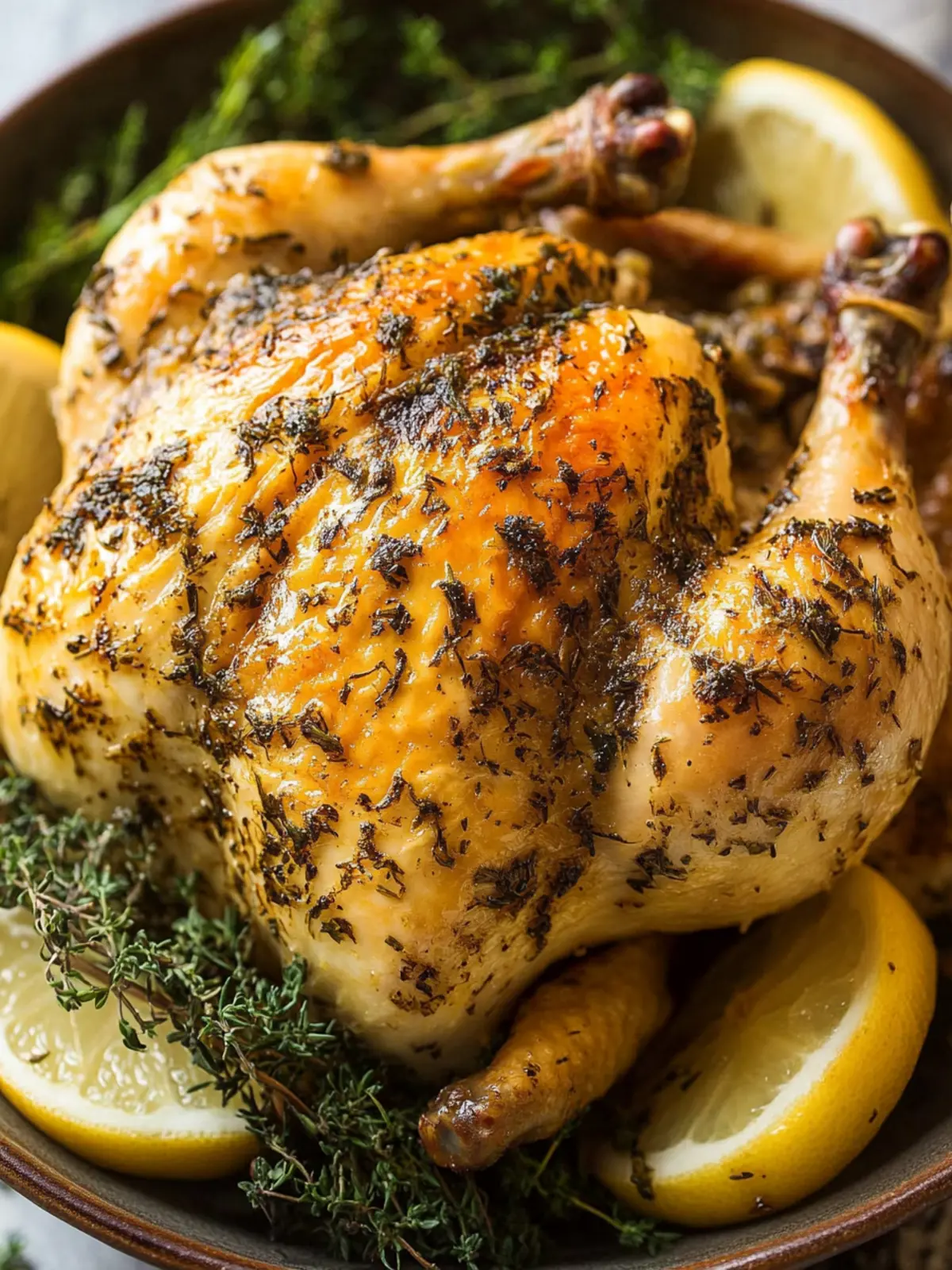 Garlic Butter Slow Cooker Whole Chicken: Easy Family Delight 2 Garlic Butter Slow Cooker Whole Chicken