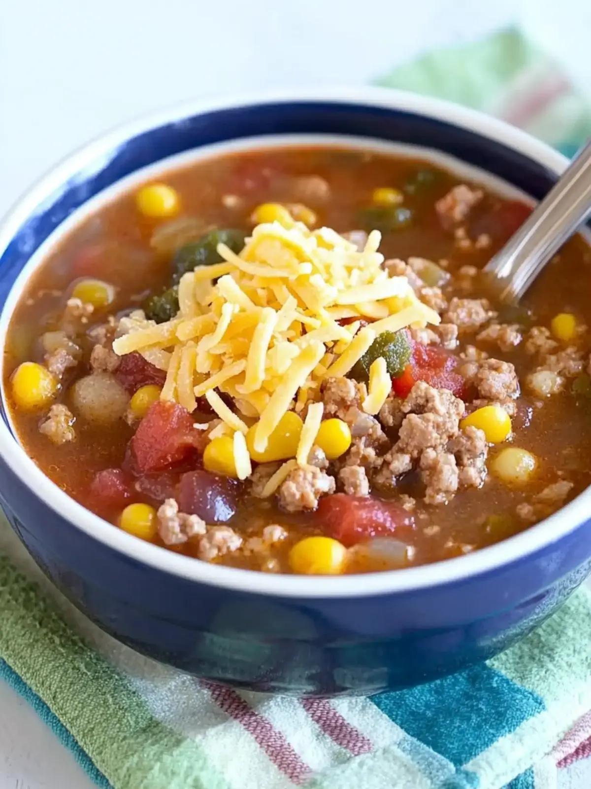 Savory Crock Pot Taco Soup: Easy, Hearty Family Favorite 4 Crock Pot Taco Soup