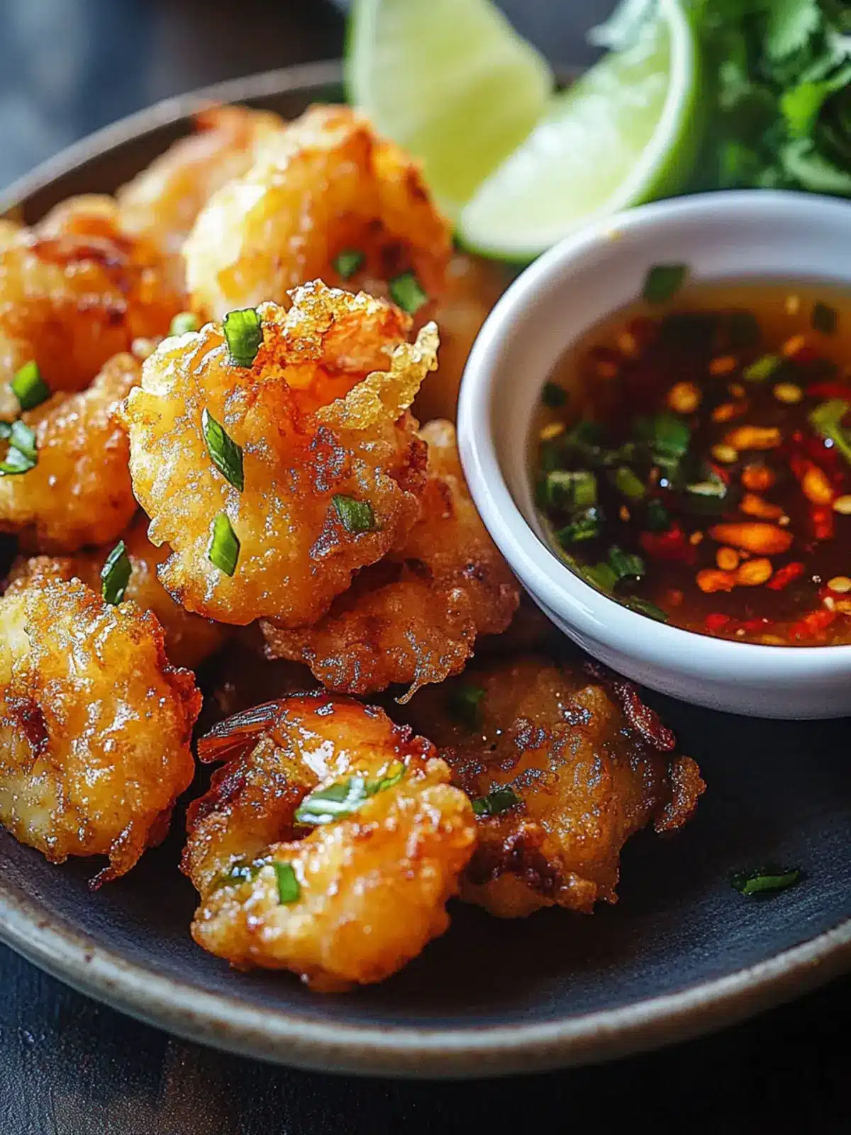 Crispy Vietnamese Shrimp Fritters with Nuoc Cham Bliss 4 Vietnamese Shrimp Fritters with Nuoc Cham