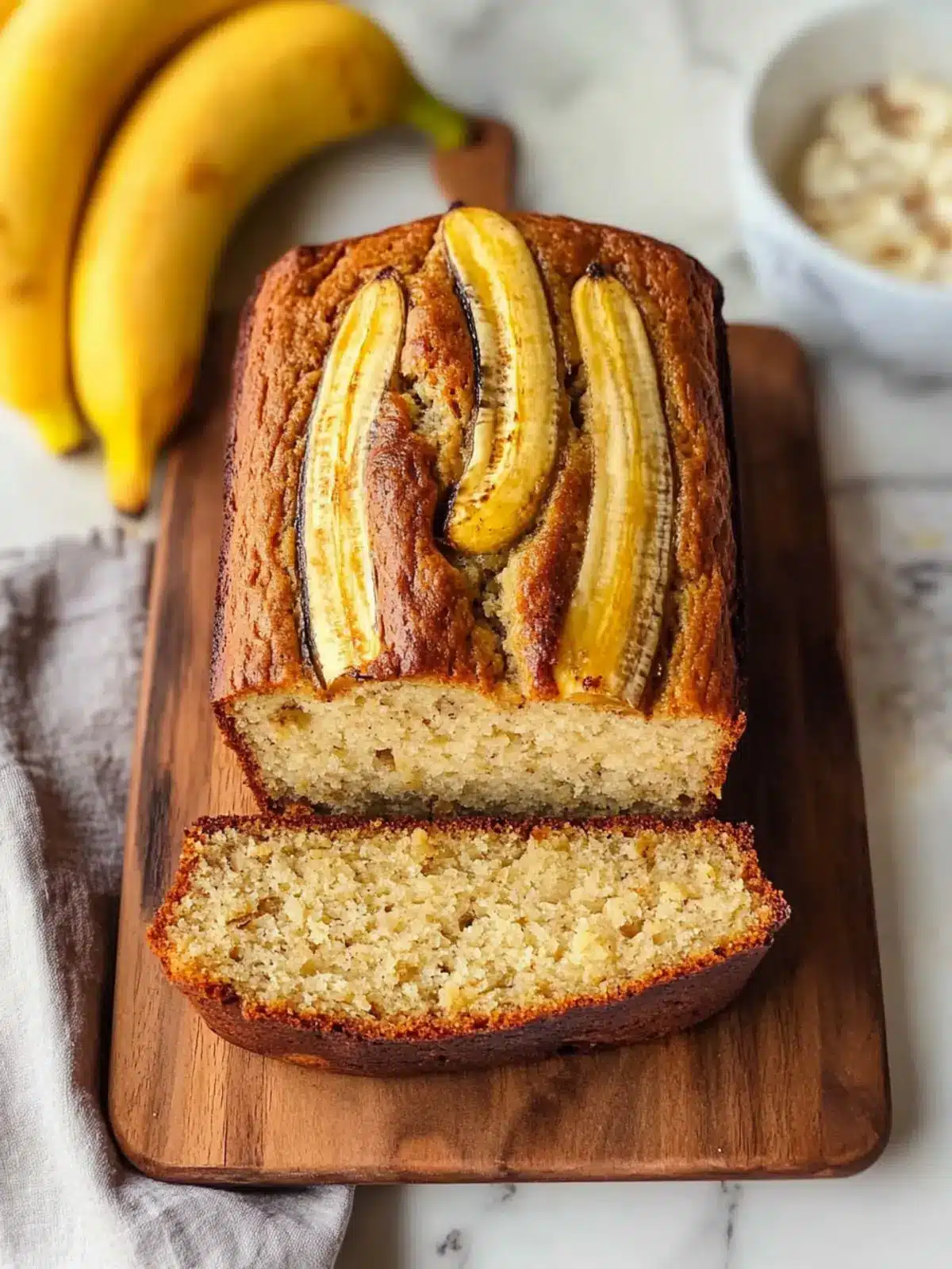 Delicious Cottage Cheese Banana Bread for Happy Mornings 2 Cottage Cheese Banana Bread