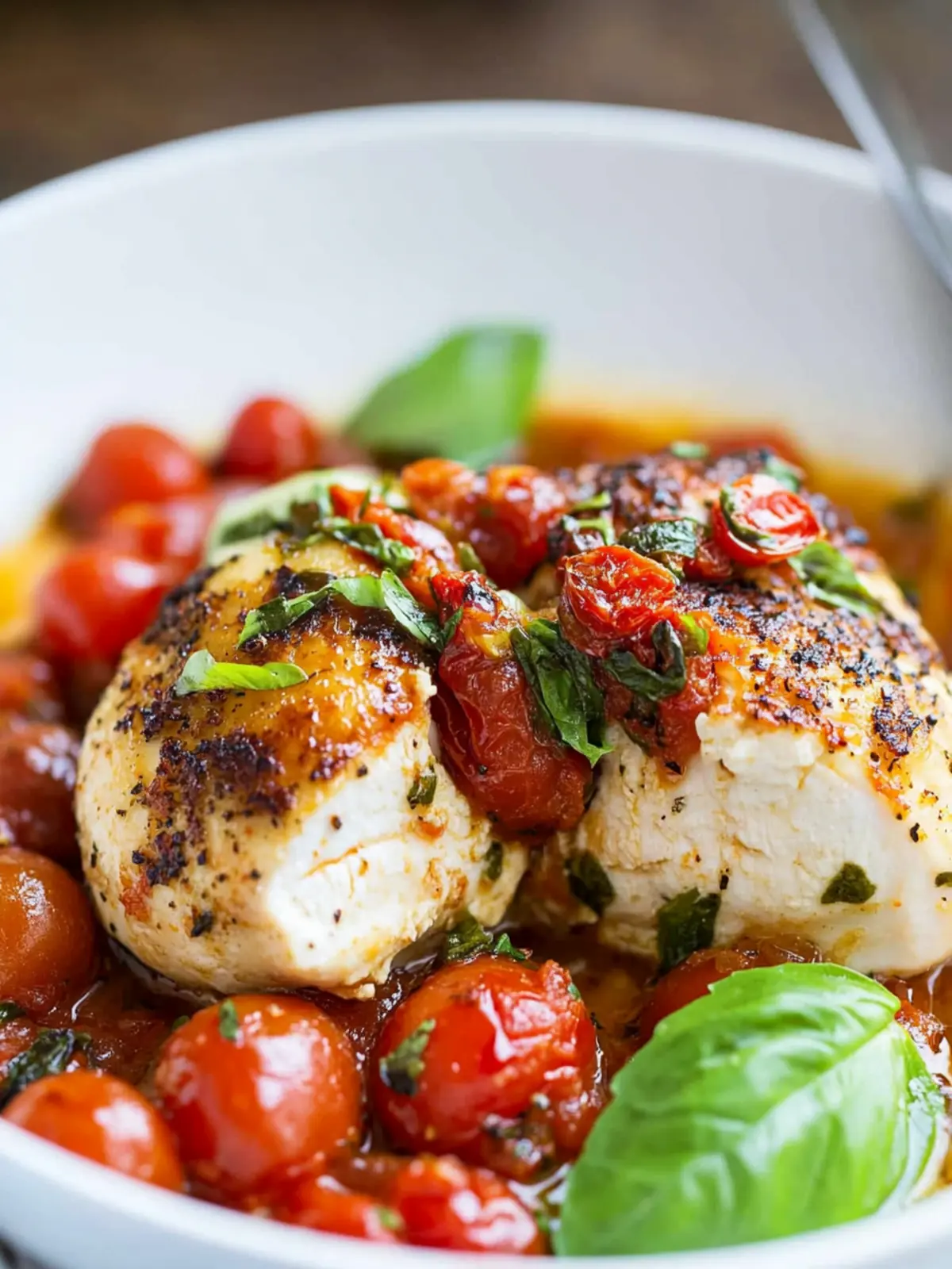 Mozzarella-Stuffed Chicken Pomodoro: Dive Into Flavor Adventure 3 Mozzarella-Stuffed Chicken Pomodoro