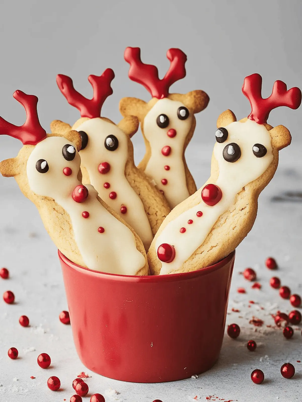 Delicious Easy Reindeer Christmas Cookies Perfect for Sharing 3 Easy Reindeer Christmas Cookies (Great for Sharing!)