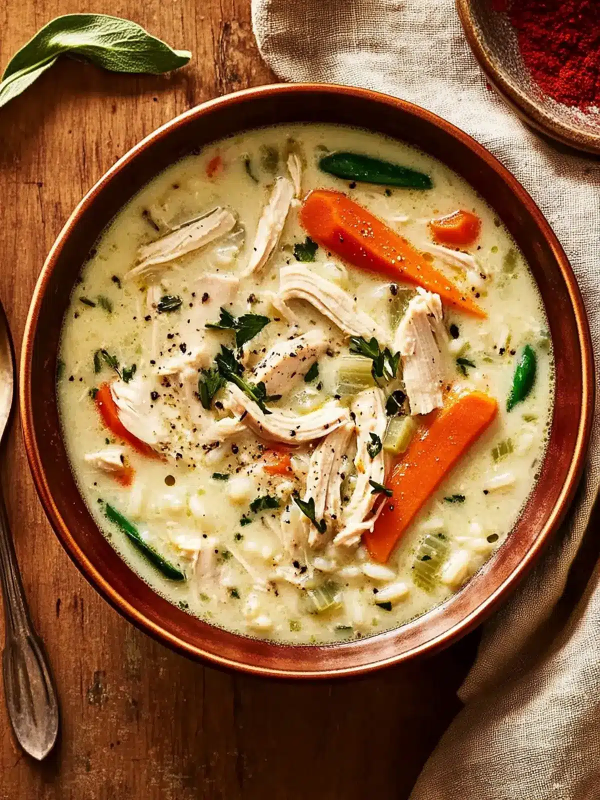 Cozy Up with Creamy Chicken-And-Rice Soup for Ultimate Comfort 4 Creamy Chicken-And-Rice Soup