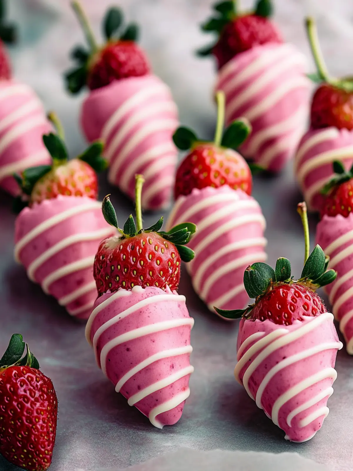 Decadent Pink Chocolate Covered Strawberries You ll Adore 4 Pink Chocolate Covered Strawberries