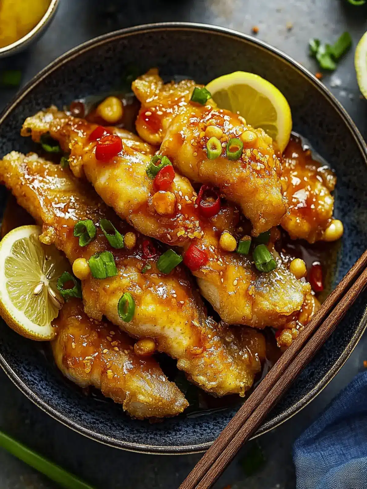 Crispy Chinese Lemon Fish That Will Delight Your Dinner Table 2 Chinese Lemon Fish