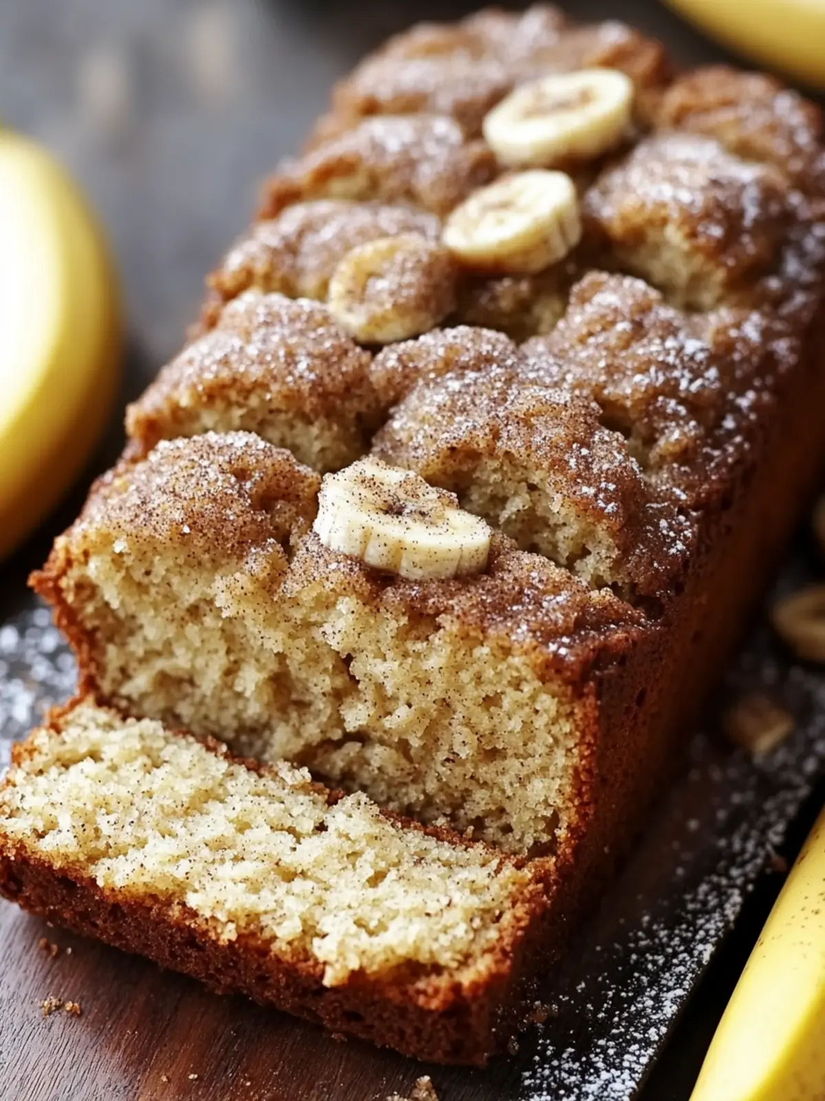 Snickerdoodle Banana Bread: Sweet Cinnamon Bliss Awaits 2 Snickerdoodle Banana Bread