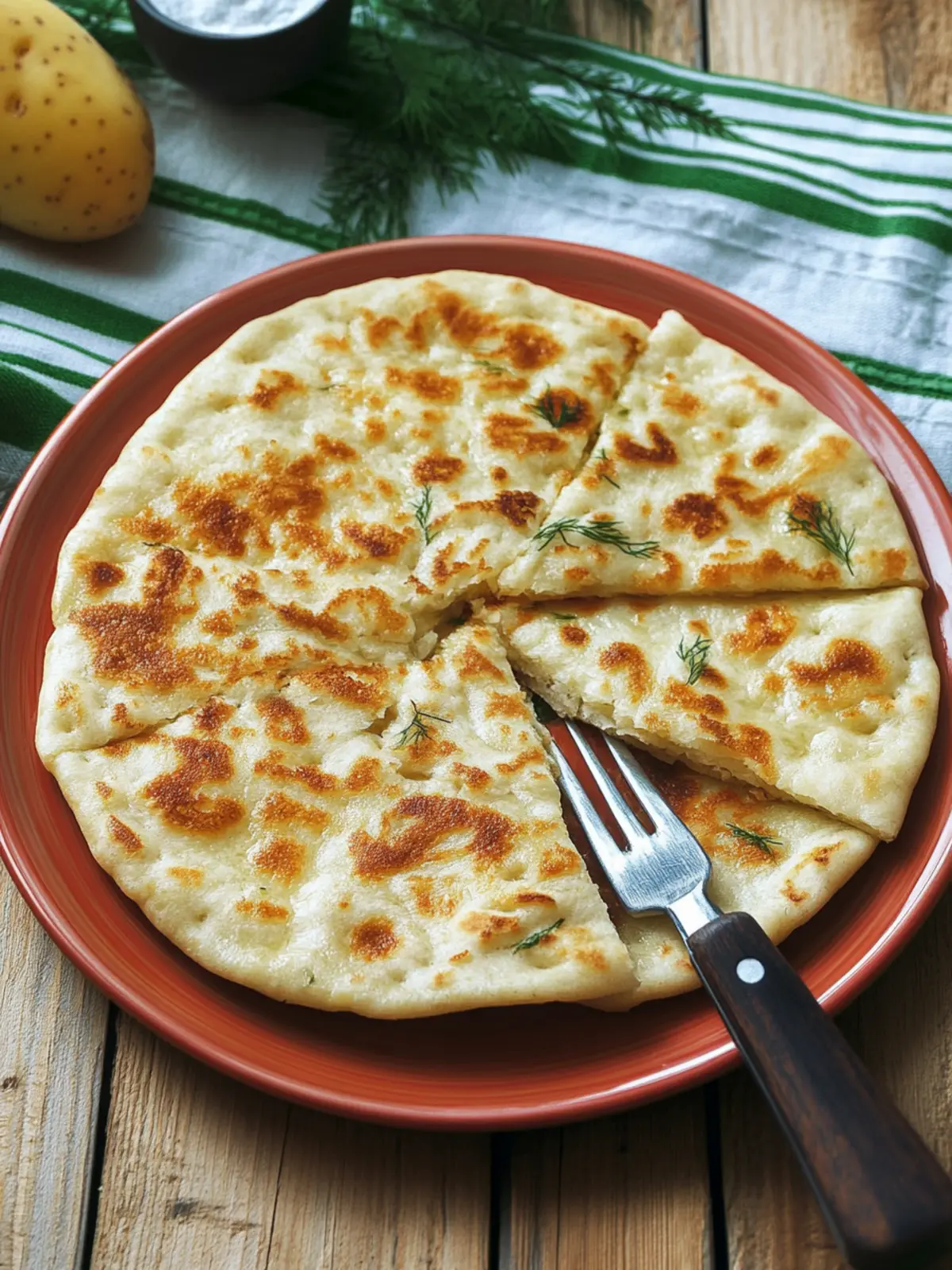 Irresistible Finnish Perunarieska: Cozy Potato Flatbread Delight 3 Finnish Perunarieska (Potato Flatbread)