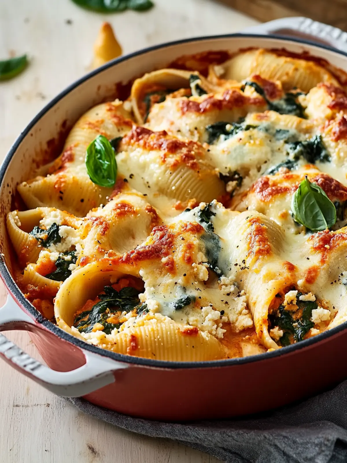 Pumpkin Spinach and Ricotta Stuffed Shells for Cozy Family Nights 2 Pumpkin Spinach And Ricotta Stuffed Shells