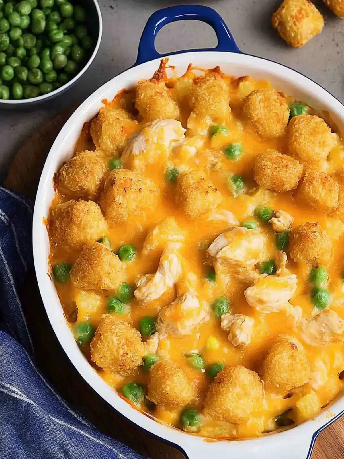Chicken Tater Tot Casserole: Comfort Food for Busy Nights 4 Chicken Tater Tot Casserole