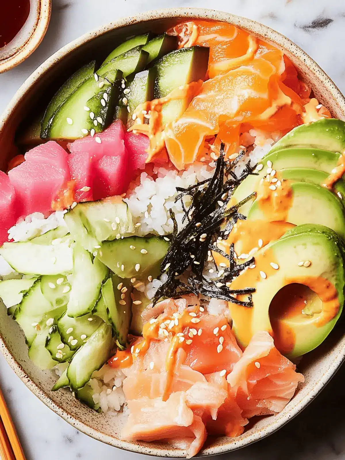 Delicious Sushi Bowls: Customizable for Every Taste! 2 Sushi Bowls