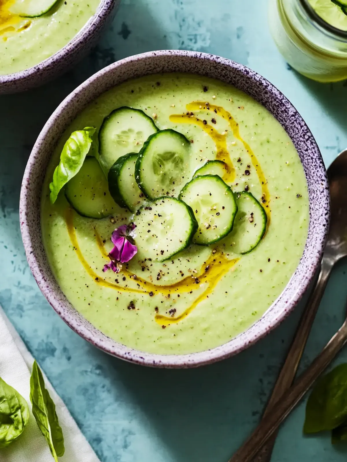 Delicious Creamy Cucumber Soup for Refreshing Summer Dishes 2 Creamy Cucumber Soup