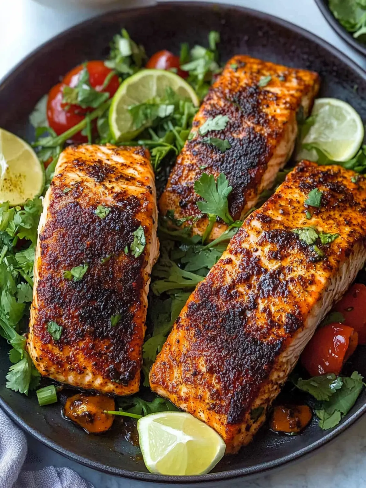 Quick & Flavorful Blackened Salmon for Busy Weeknights 2 Blackened Salmon