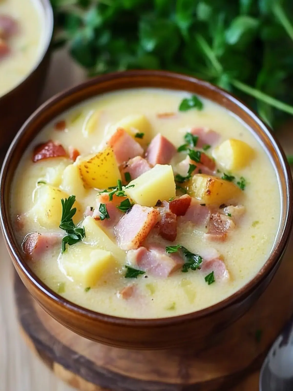 Hearty Creamy Ham and Potato Soup for Cozy Nights 3 Creamy Ham and Potato Soup