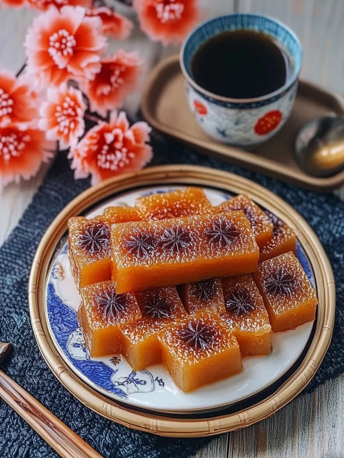 Delicious Nian Gao: Celebrate with Exotic Flavors! 3 Nian Gao (Chinese New Year Sweet Rice Cake)