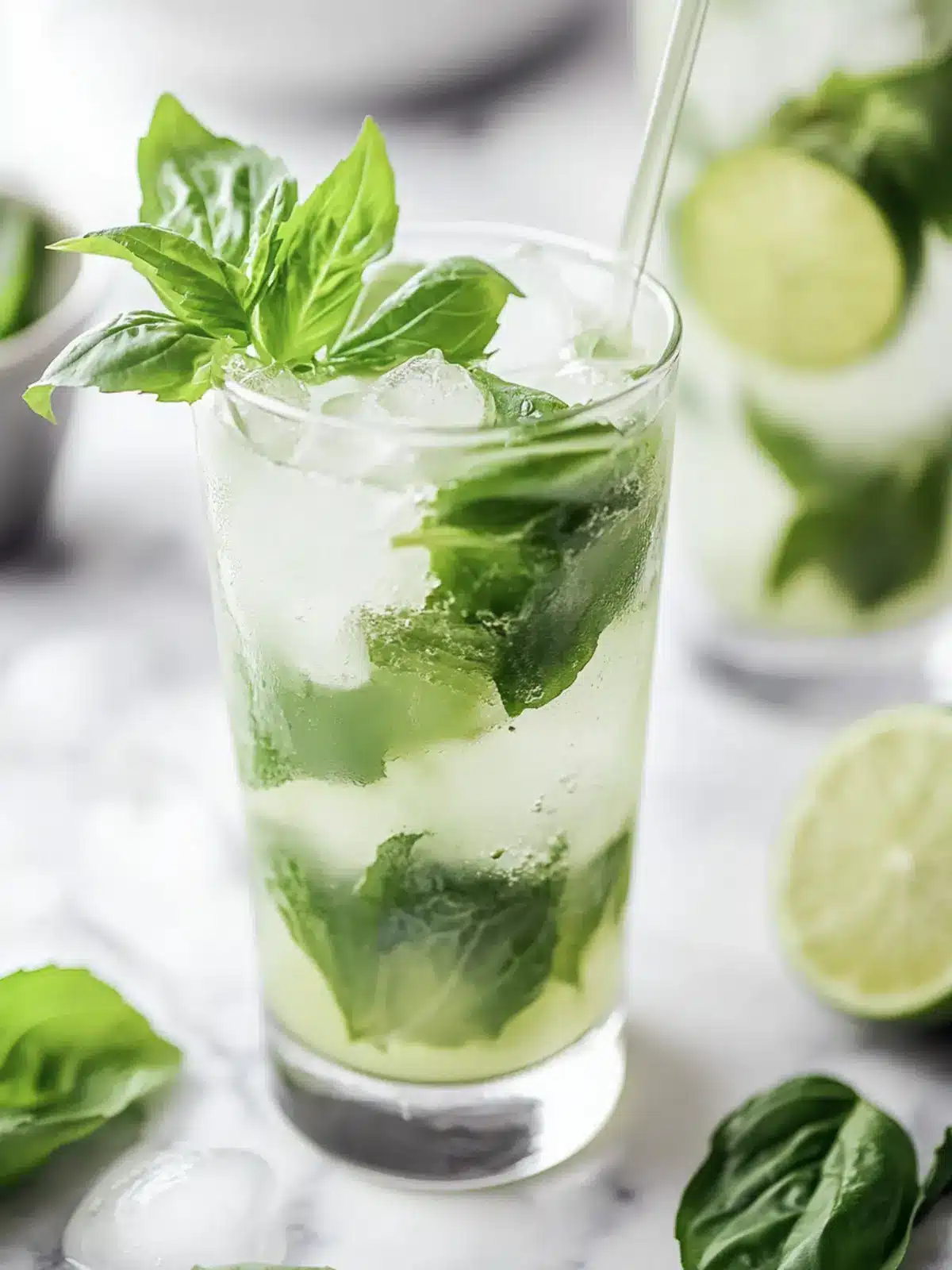 Basil Mojito: A Refreshing Twist on a Classic Delight 4 Basil Mojito