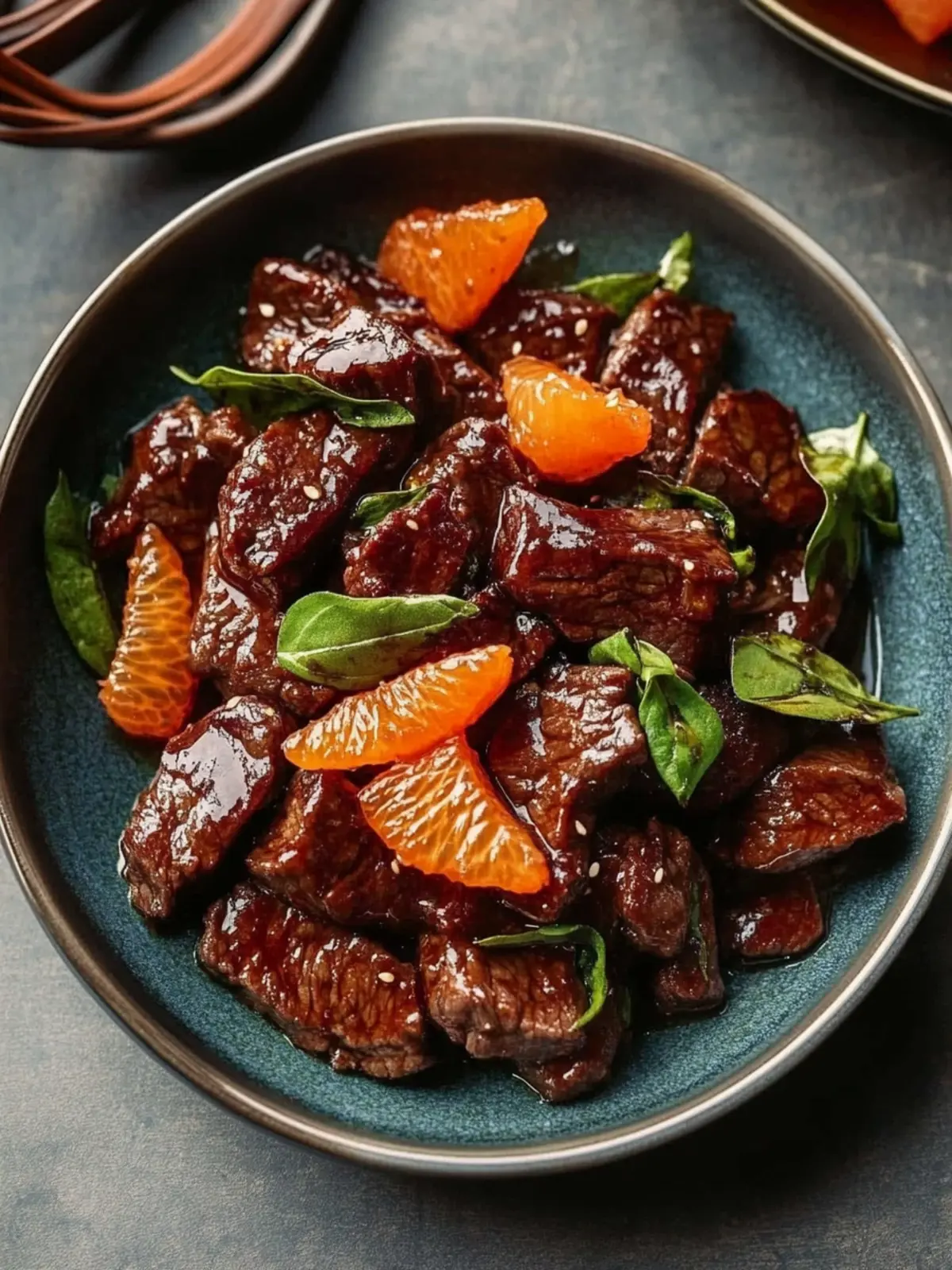 Tangerine Beef: A Sweet & Savory Stir-Fry Delight 3 Tangerine Beef