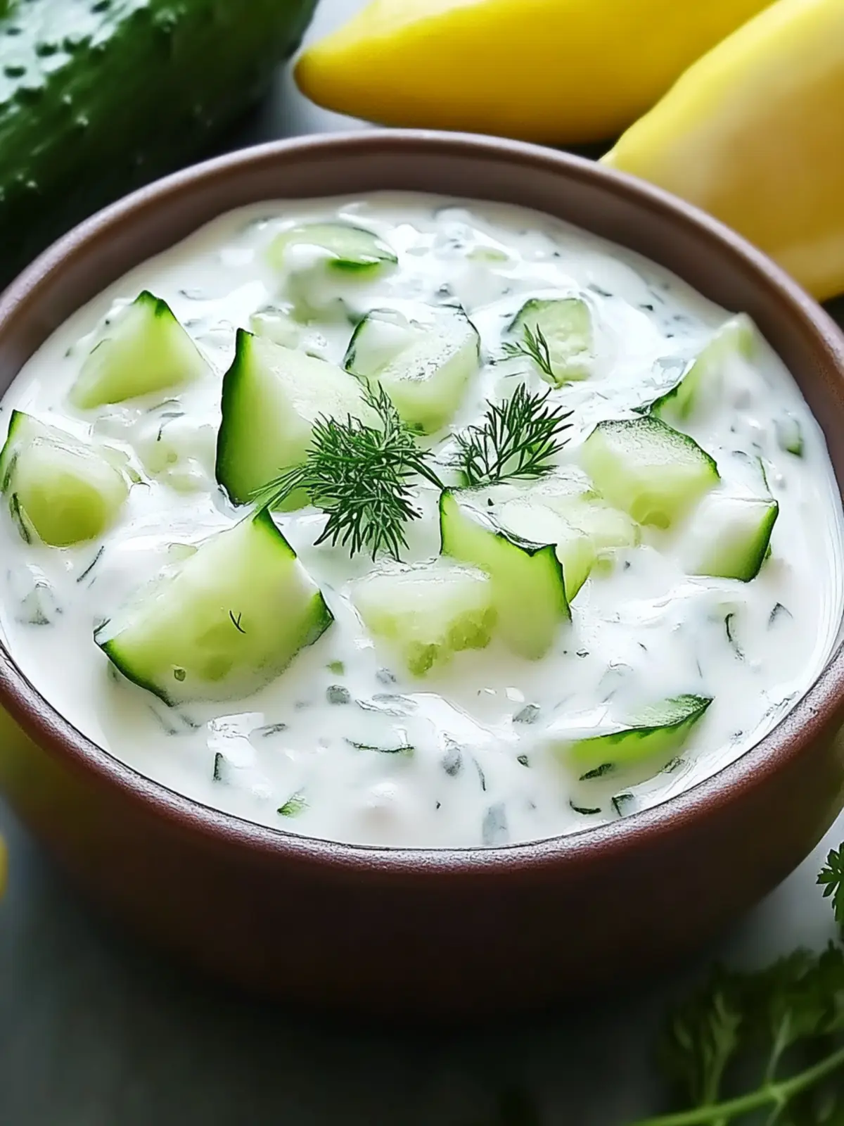 Creamy Greek Cucumber Yogurt Dip for Flavorful Summer Snacking 3 Creamy Greek Cucumber Yogurt Dip