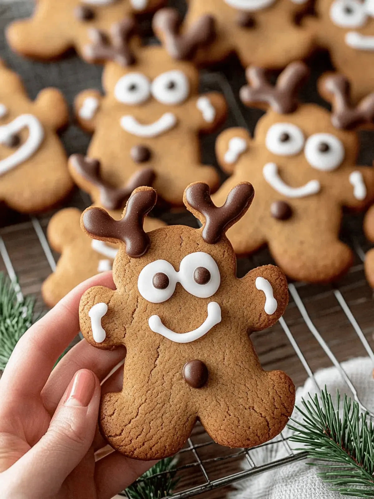 Reindeer Gingerbread Cookies: Easy Holiday Baking Fun 2 Reindeer Gingerbread Cookies: Fun Holiday Baking Hack
