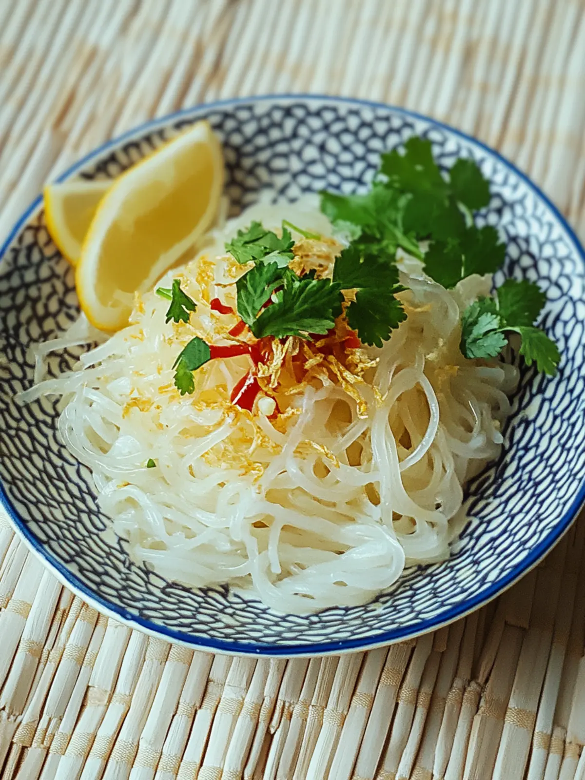 Burmese Mont Di: Irresistible Rice Noodles with Spicy Fish Sauce 4 Burmese Mont Di (Rice Noodles with Spicy Fish Sauce)