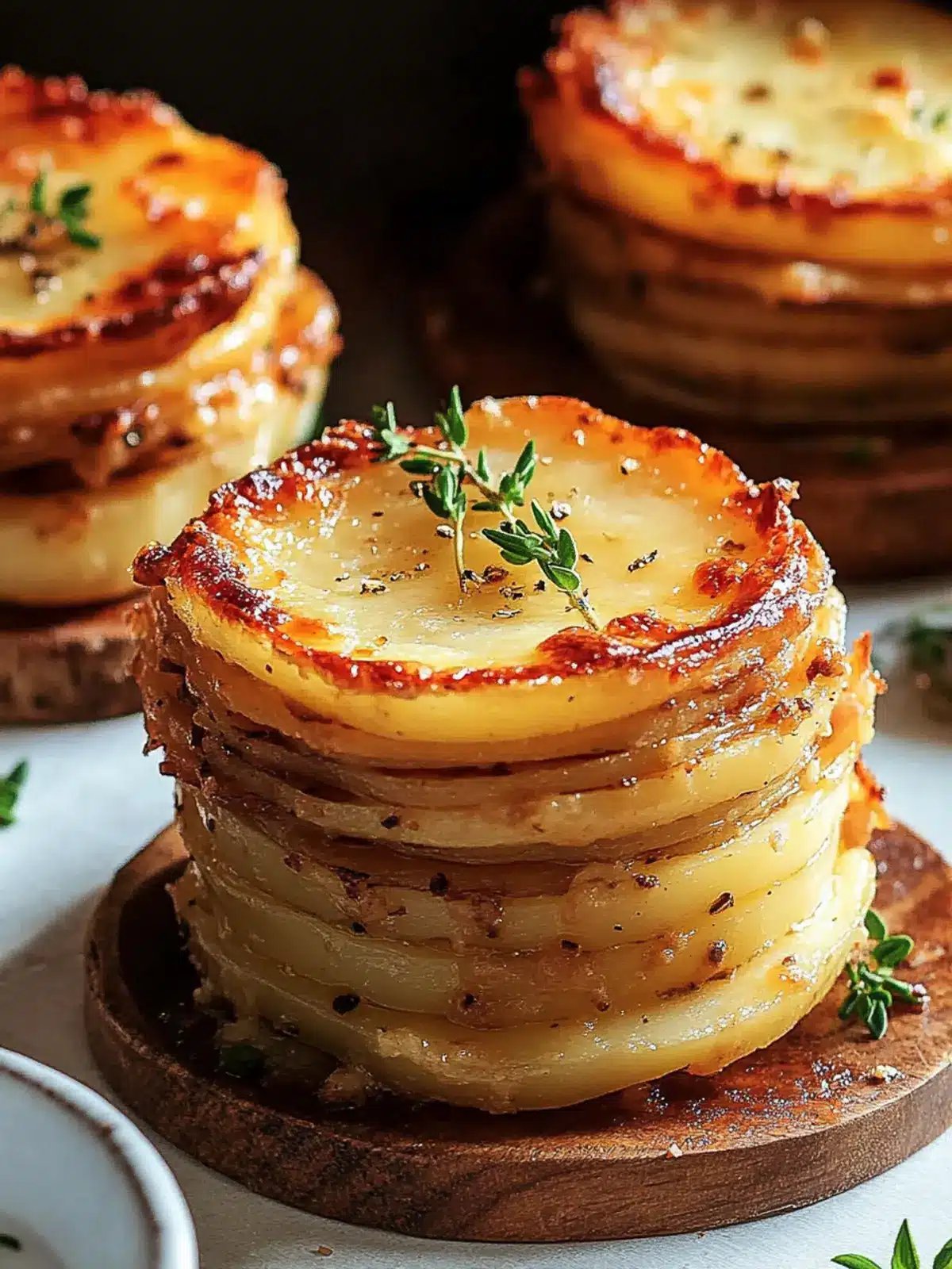Mouthwatering Potatoes Au Gratin Stacks for Cozy Nights 2 Potatoes Au Gratin Stacks
