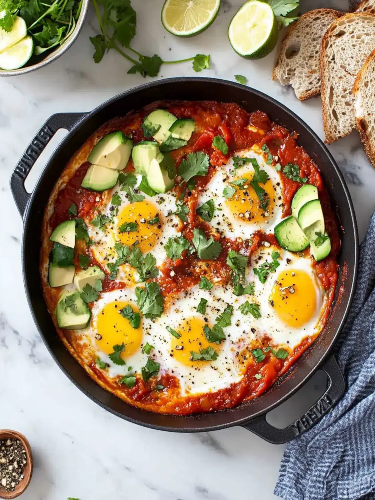 Best Shakshuka Recipe: A One-Pan Delight You'll Love 2 Best Shakshuka