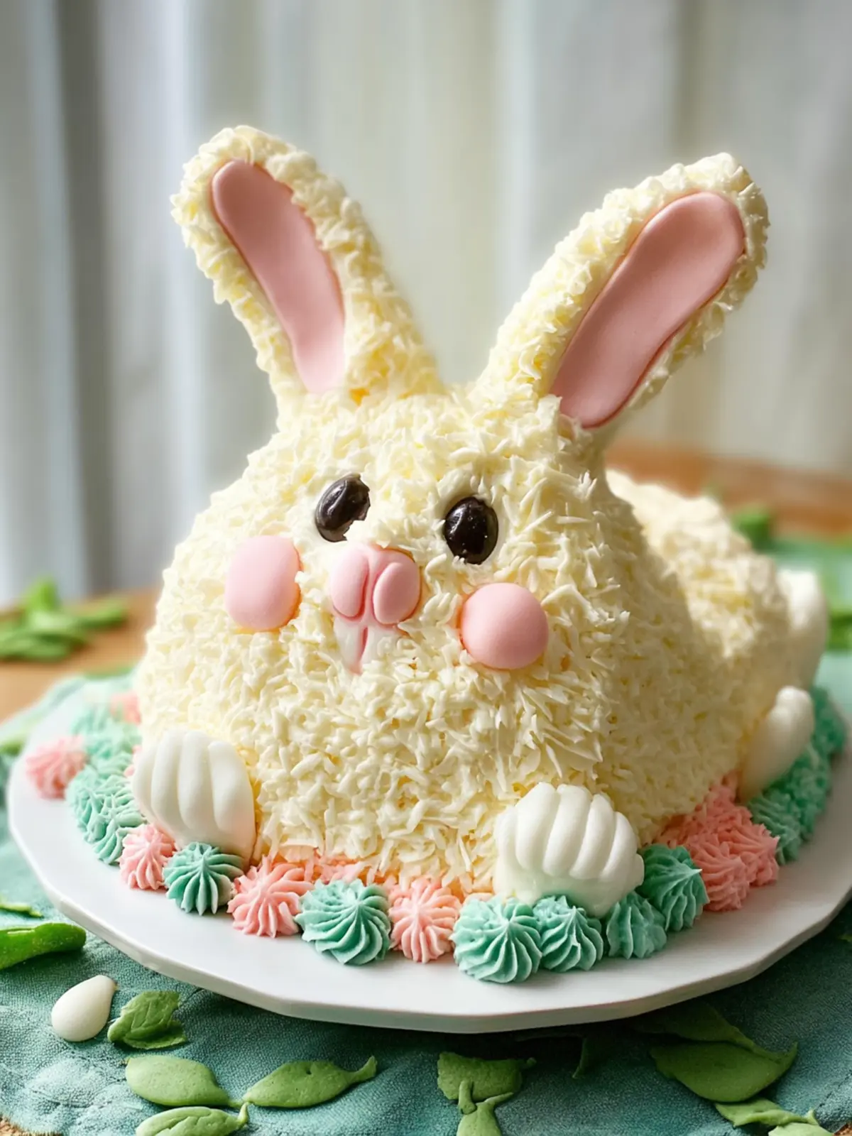 Delicious Bunny Cake: A Moist Carrot Delight for Easter 2 Bunny Cake