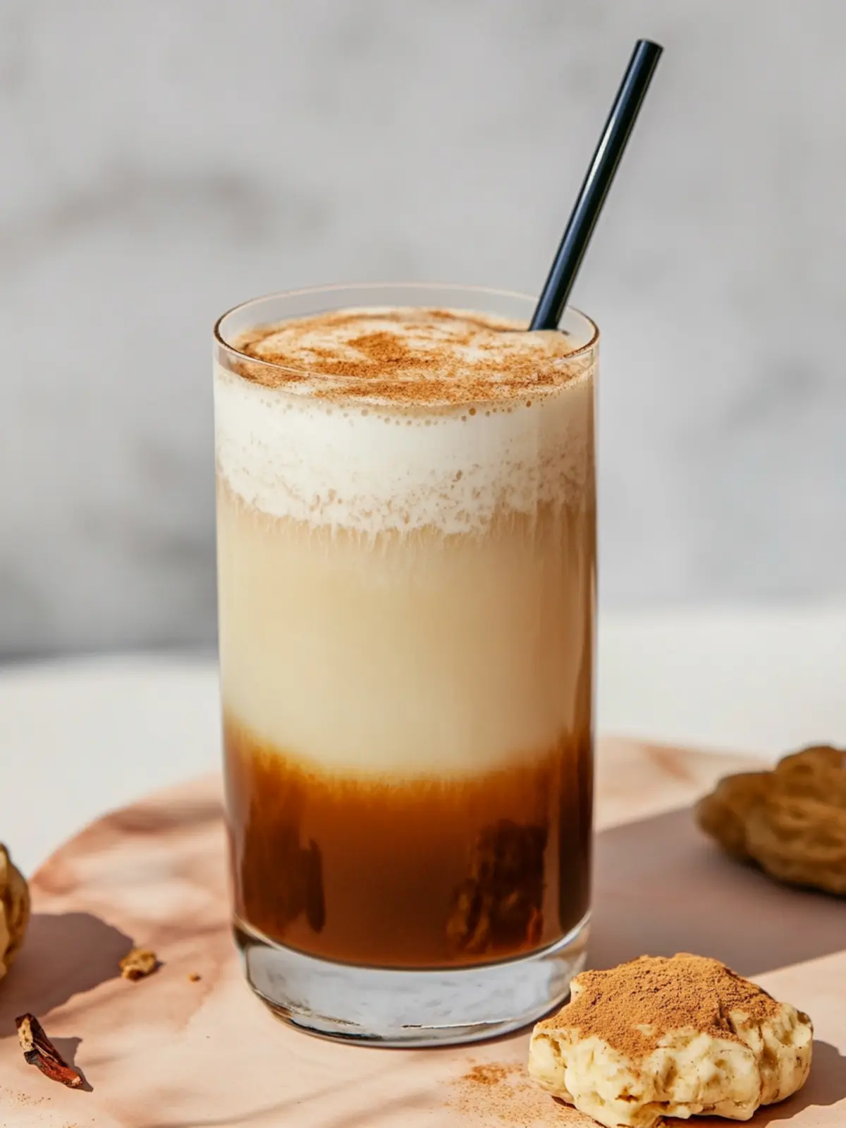 Maple Cinnamon Cold Brew With Oat Milk in Just 2 Minutes 2 Maple Cinnamon Cold Brew With Oat Milk