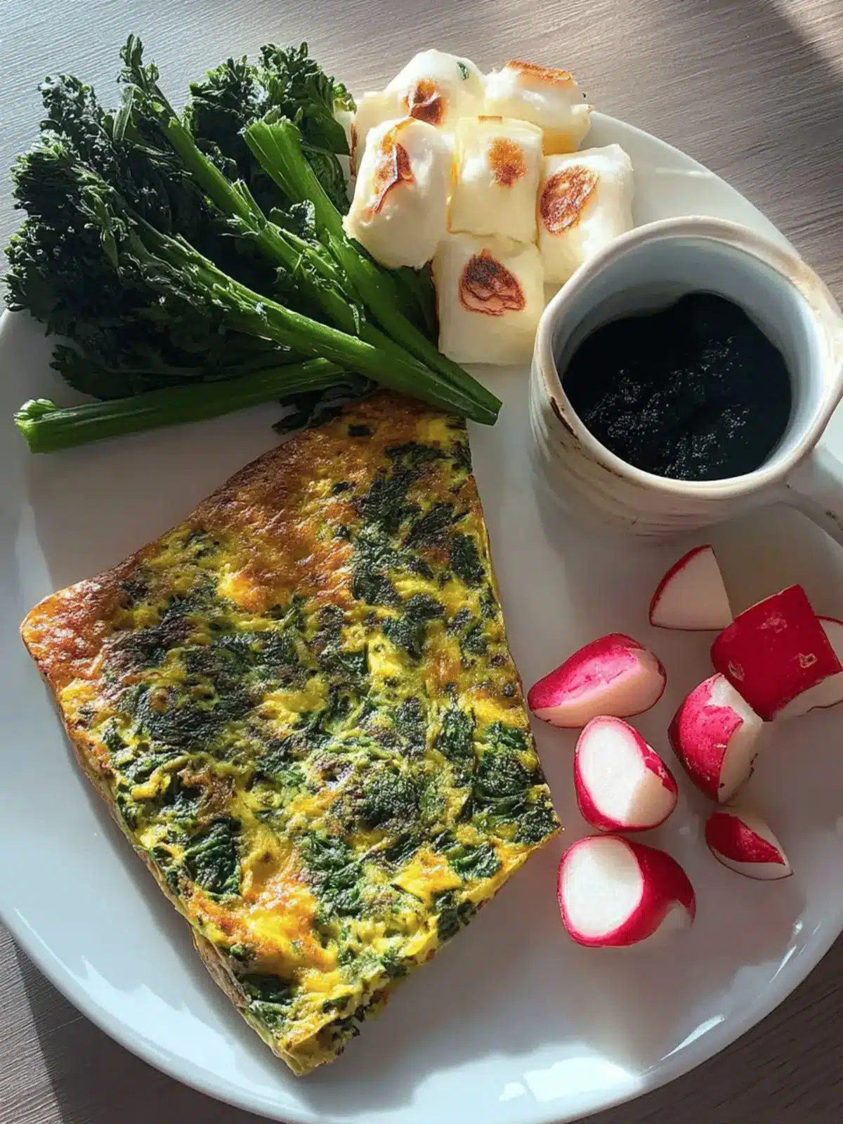 Kookoo Sabzi: Wholesome Fresh Herb Frittata Delight 3 Kookoo Sabzi (Fresh Herb Frittata)