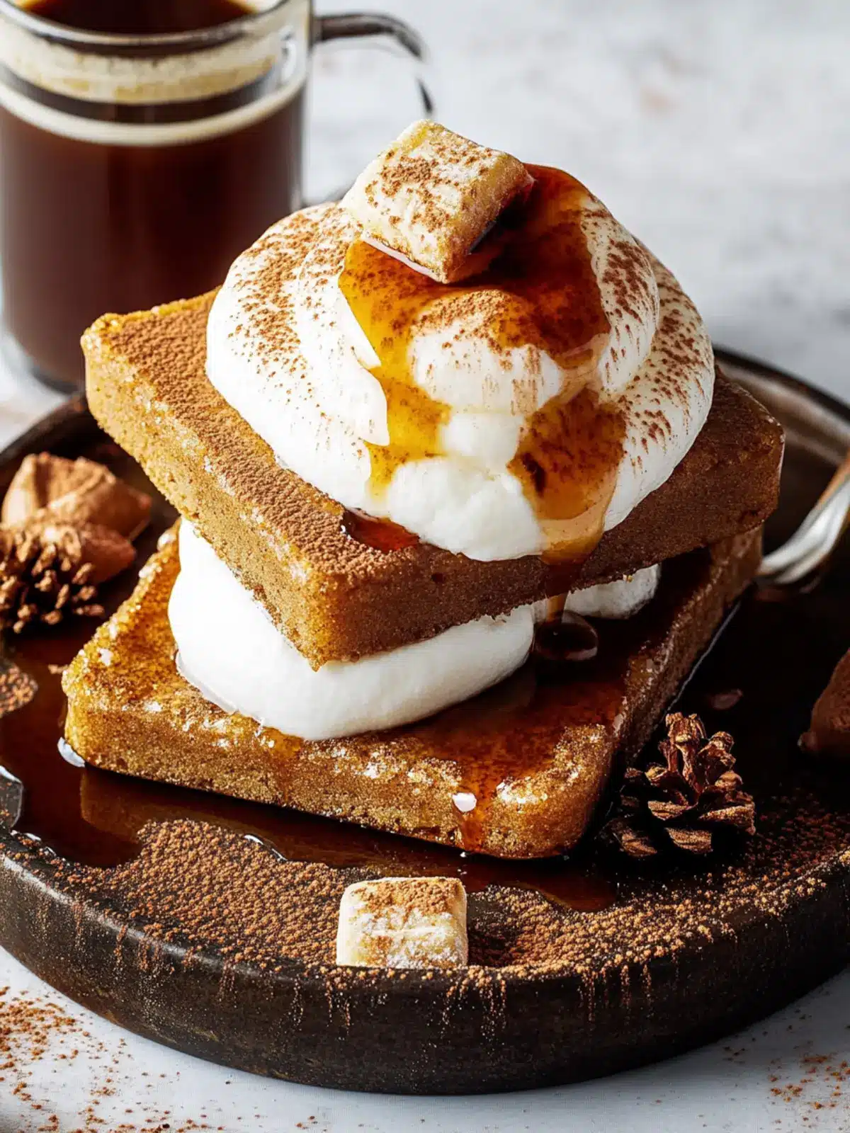 Irresistible Gingerbread Latte Sheet-Pan Pancakes for Brunch 2 Gingerbread Latte Sheet-Pan Pancake