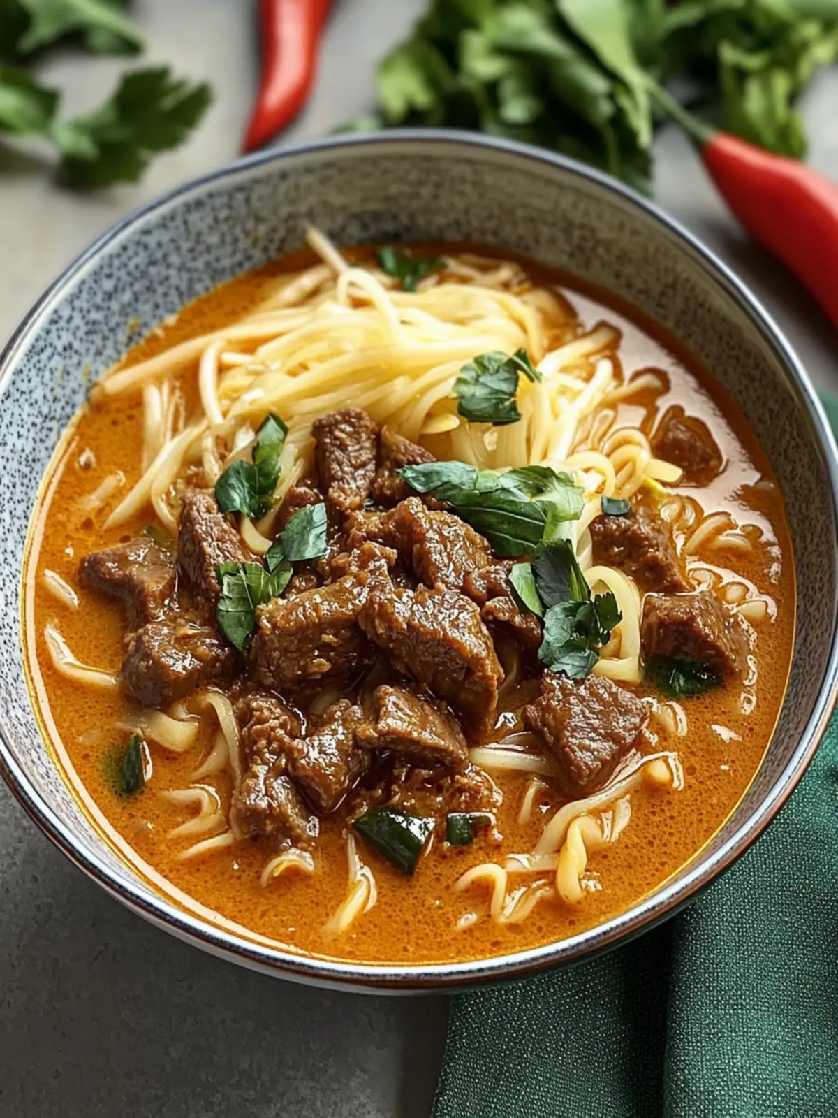 Savory Satay Beef Noodle Soup: A Cozy Bowl of Comfort 2 Satay Beef Noodle Soup