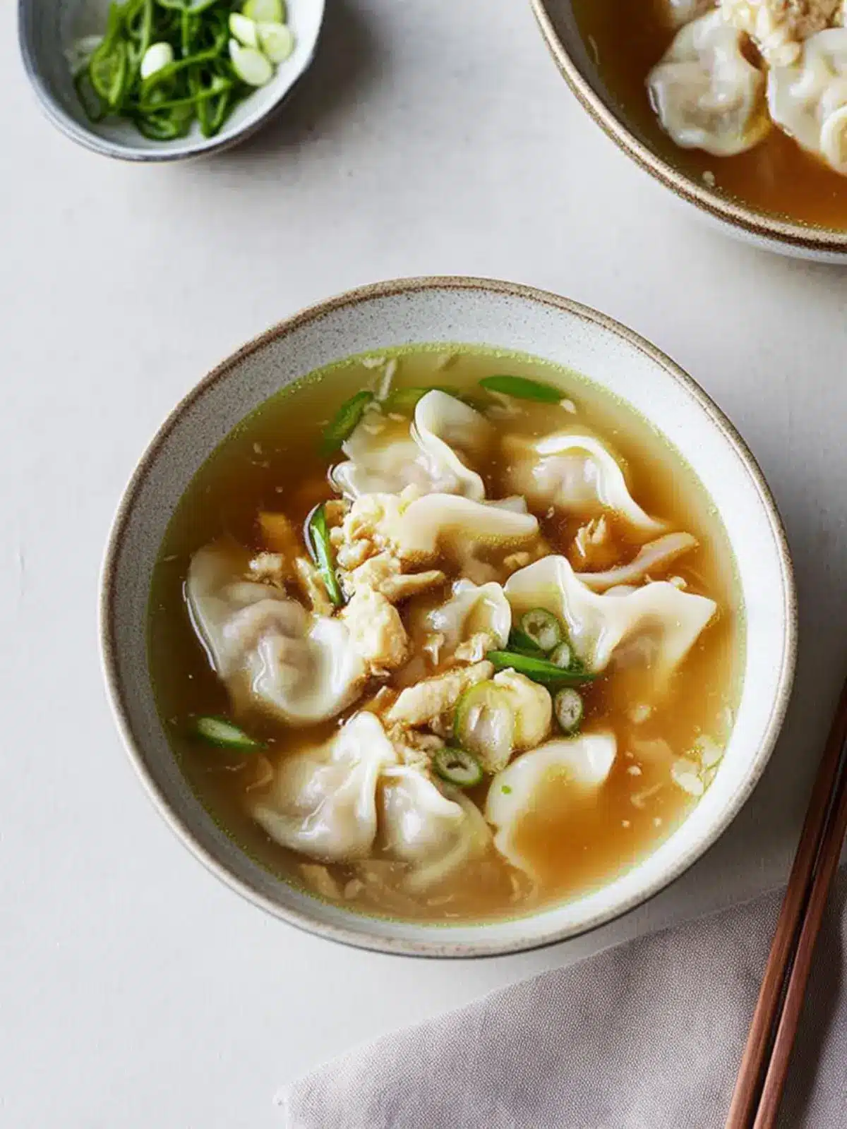 Warm Up with Homemade Mandu Guk (Korean Dumpling Soup) 4 Mandu Guk (Korean Dumpling Soup)