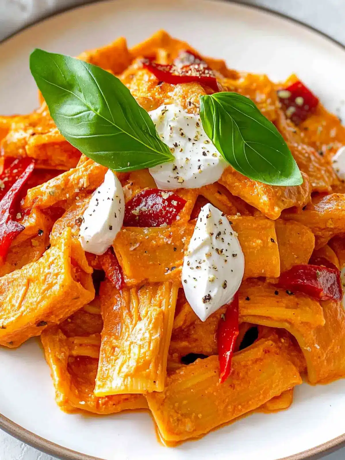 Creamy Red Pepper Pasta That Will Wow Your Dinner Guests 3 Red Pepper Pasta
