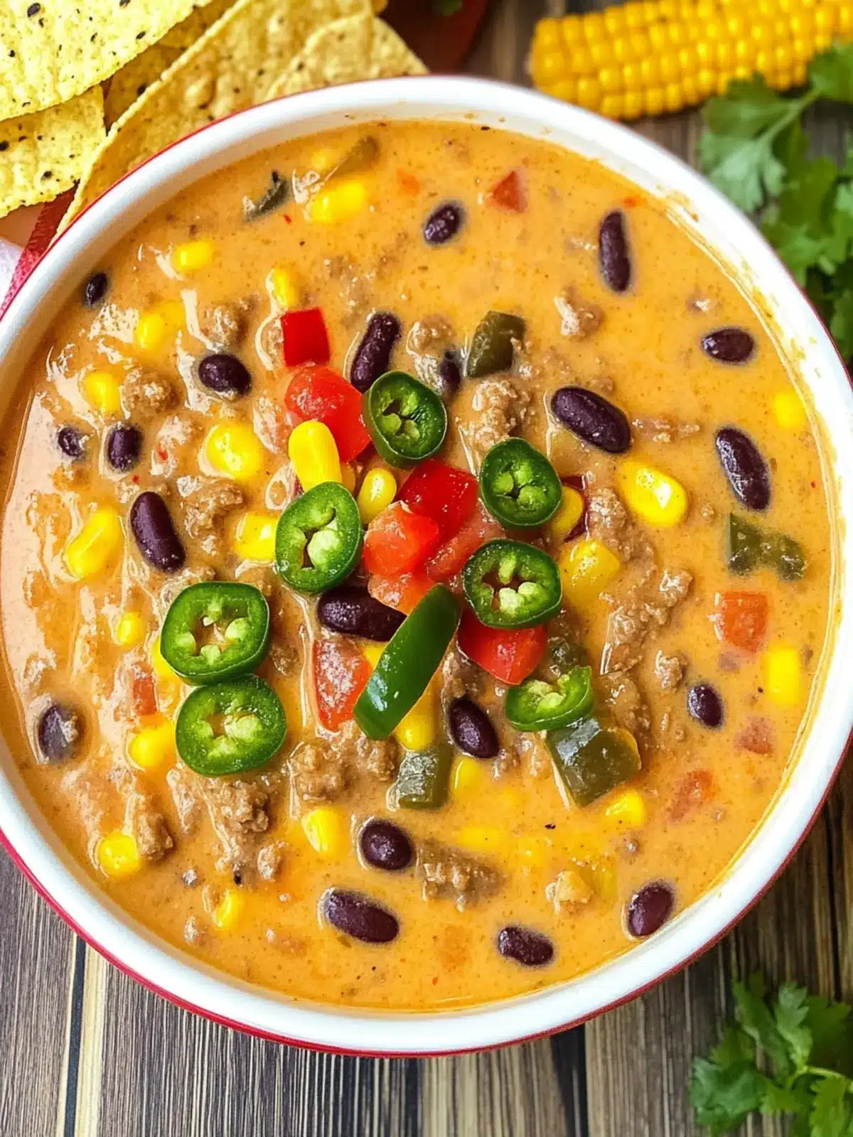 Crockpot Creamy Taco Soup: Cozy Comfort for Busy Nights 2 Crockpot Creamy Taco Soup