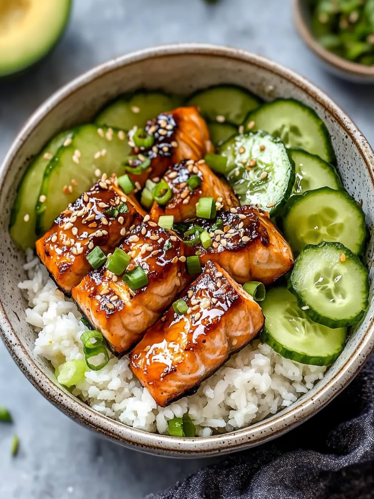 Honey Glazed Salmon Bowl: Quick, Healthy & Delicious Feast 4 Honey Glazed Salmon Bowl: Quick, Healthy & Delicious Dinner