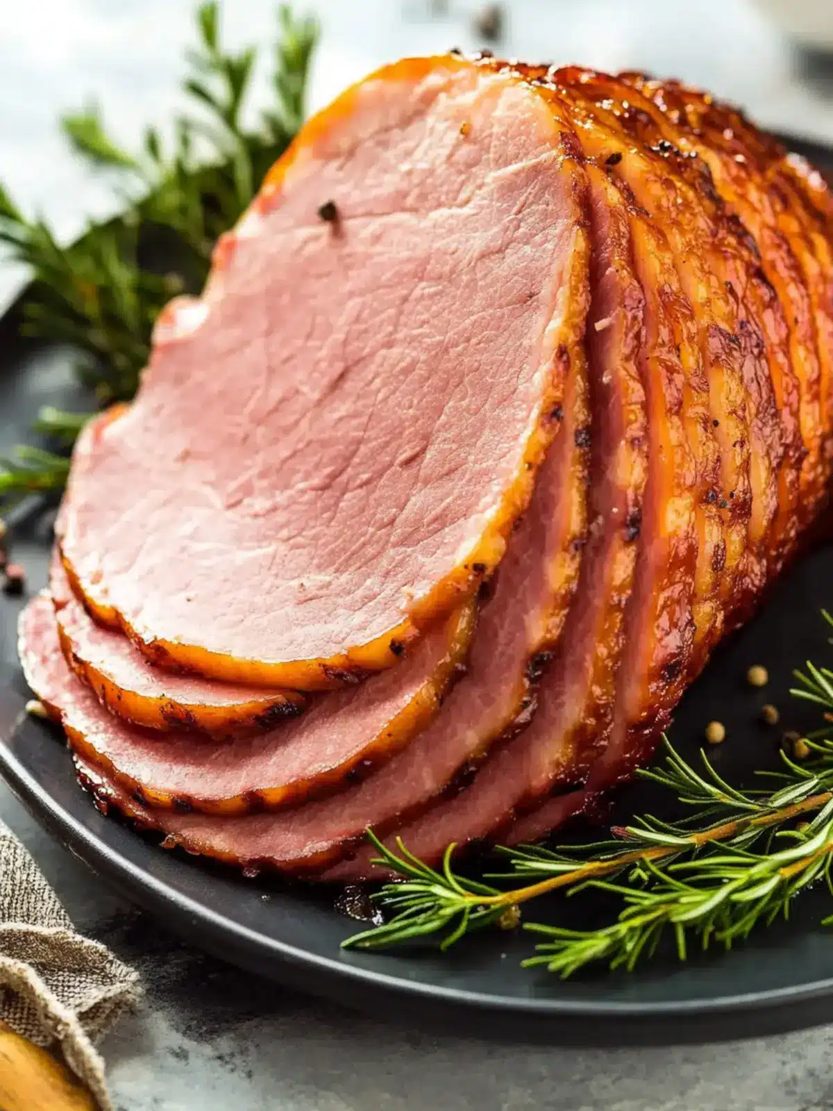Mouthwatering Crock Pot Ham with Sweet Maple Glaze 3 Crock Pot Ham