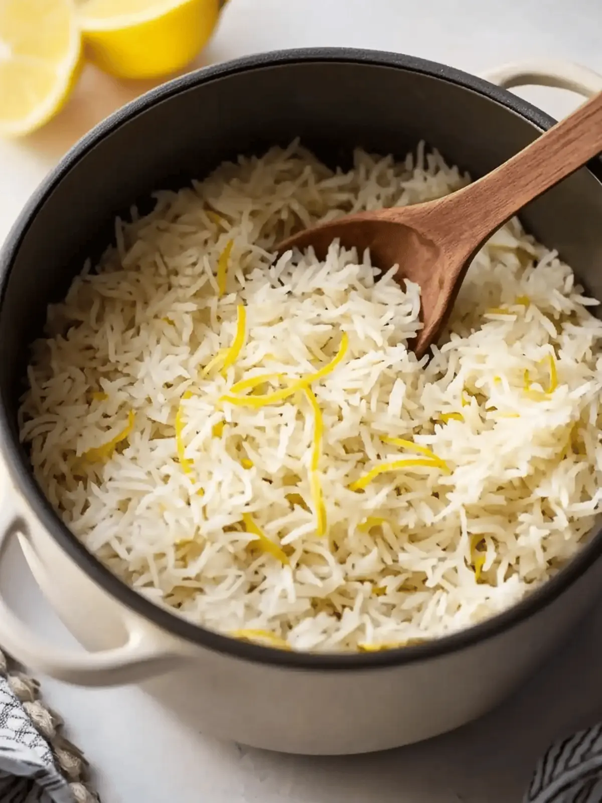 Zesty Lemon Basmati Rice for a Fresh Twist on Dinner 3 Lemon Basmati Rice