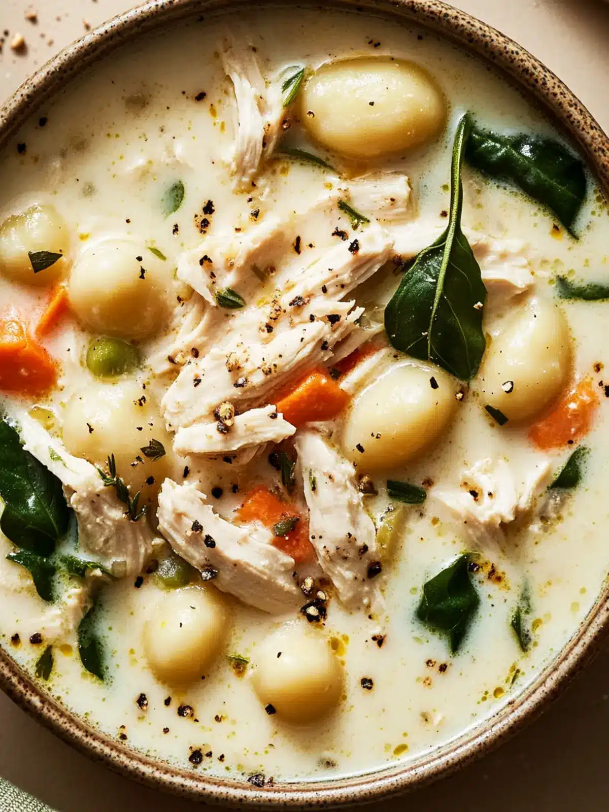 Slow-Cooker Creamy Chicken Gnocchi Soup for Cozy Nights 3 Slow-Cooker Creamy Chicken Gnocchi Soup
